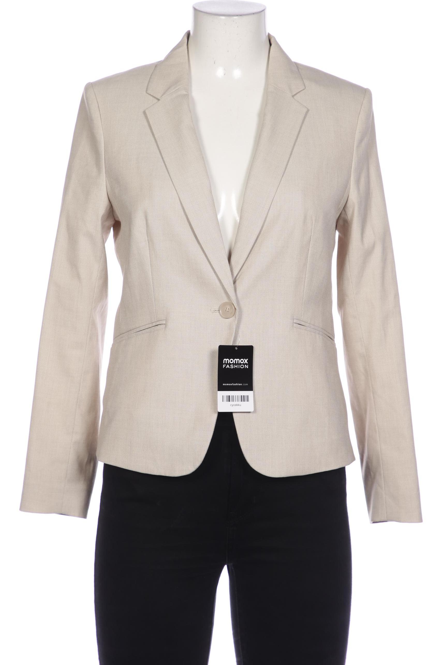 

H&M Damen Blazer, cremeweiß, Gr. 40