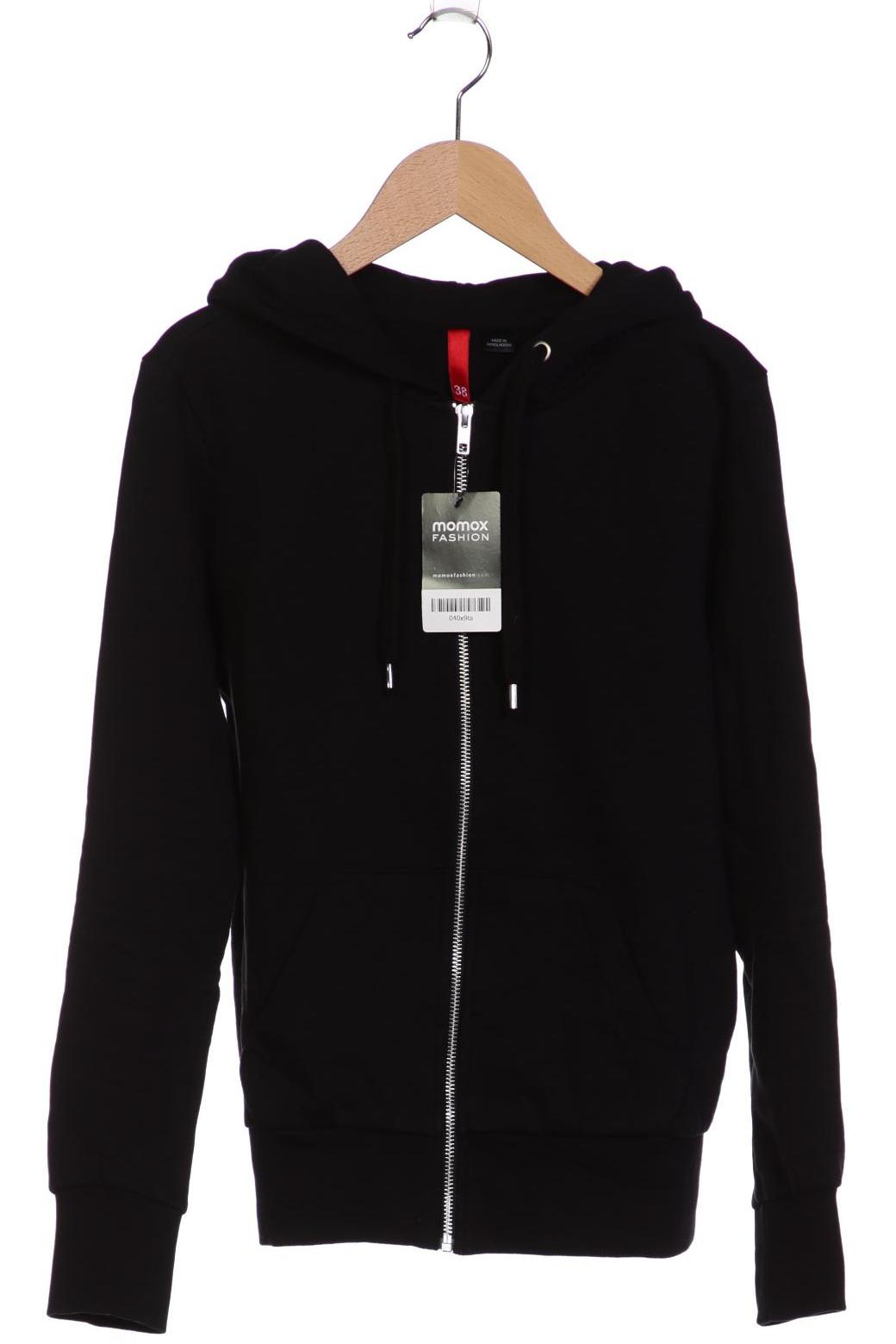 

H&M Damen Kapuzenpullover, schwarz, Gr. 38