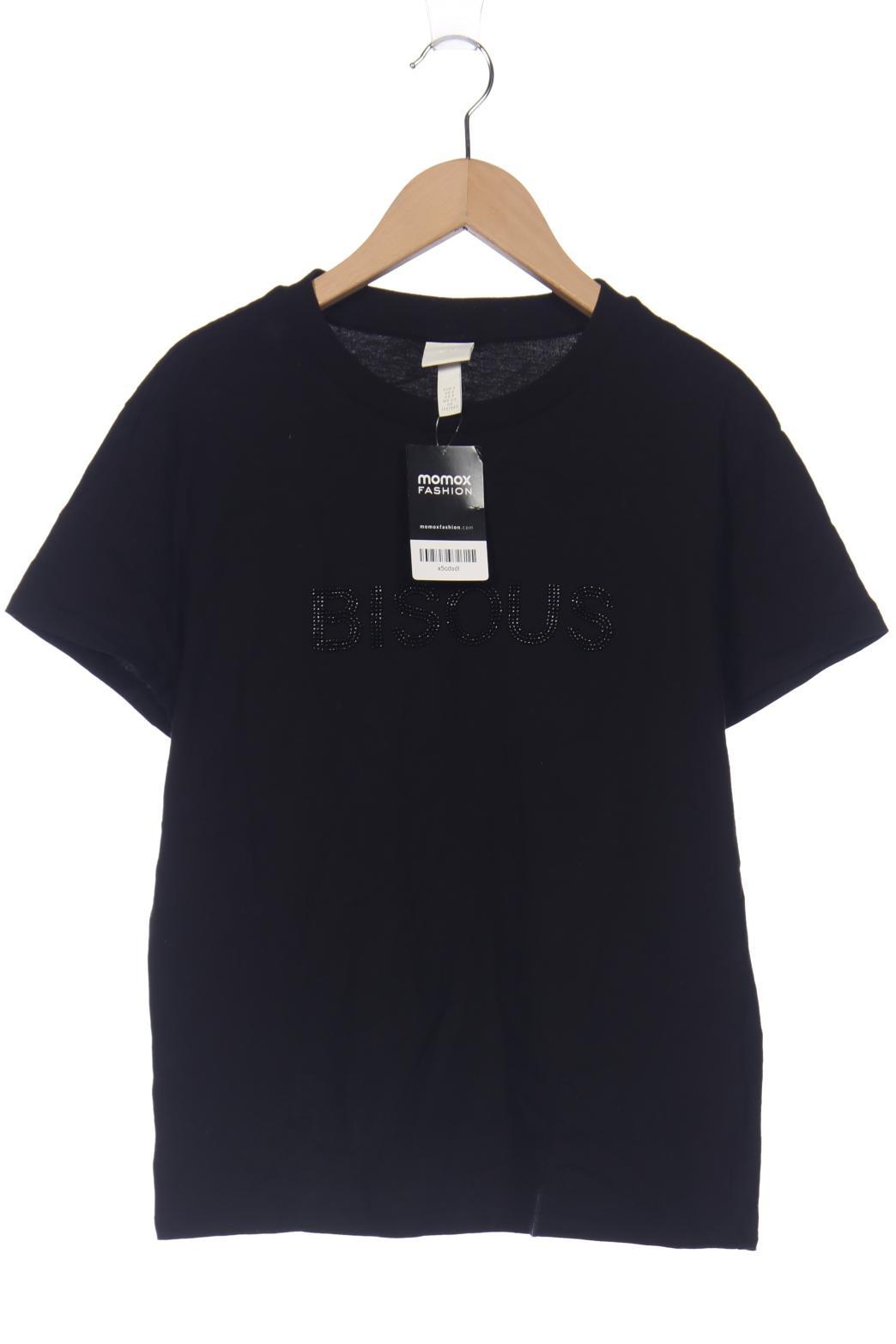 

H&M Damen T-Shirt, schwarz, Gr. 36