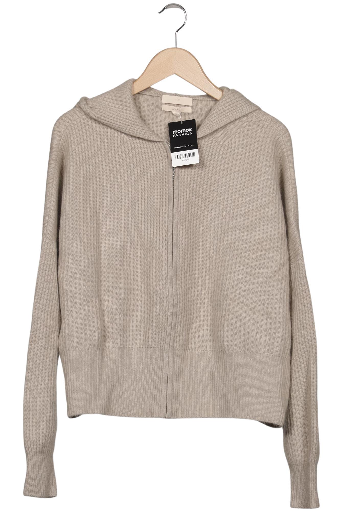 

H&M Damen Kapuzenpullover, beige, Gr. 38