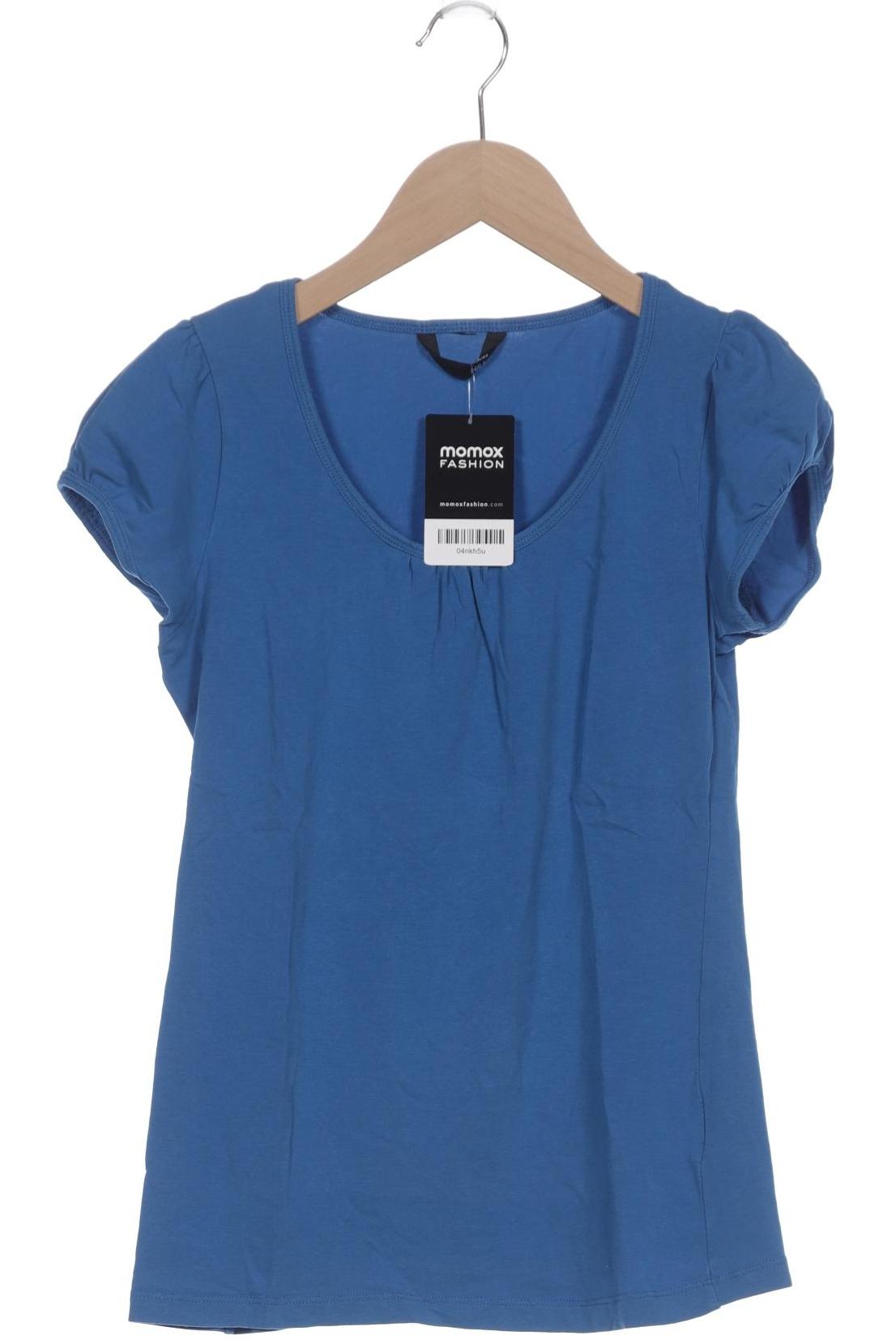 

H&M Damen T-Shirt, blau, Gr. 30