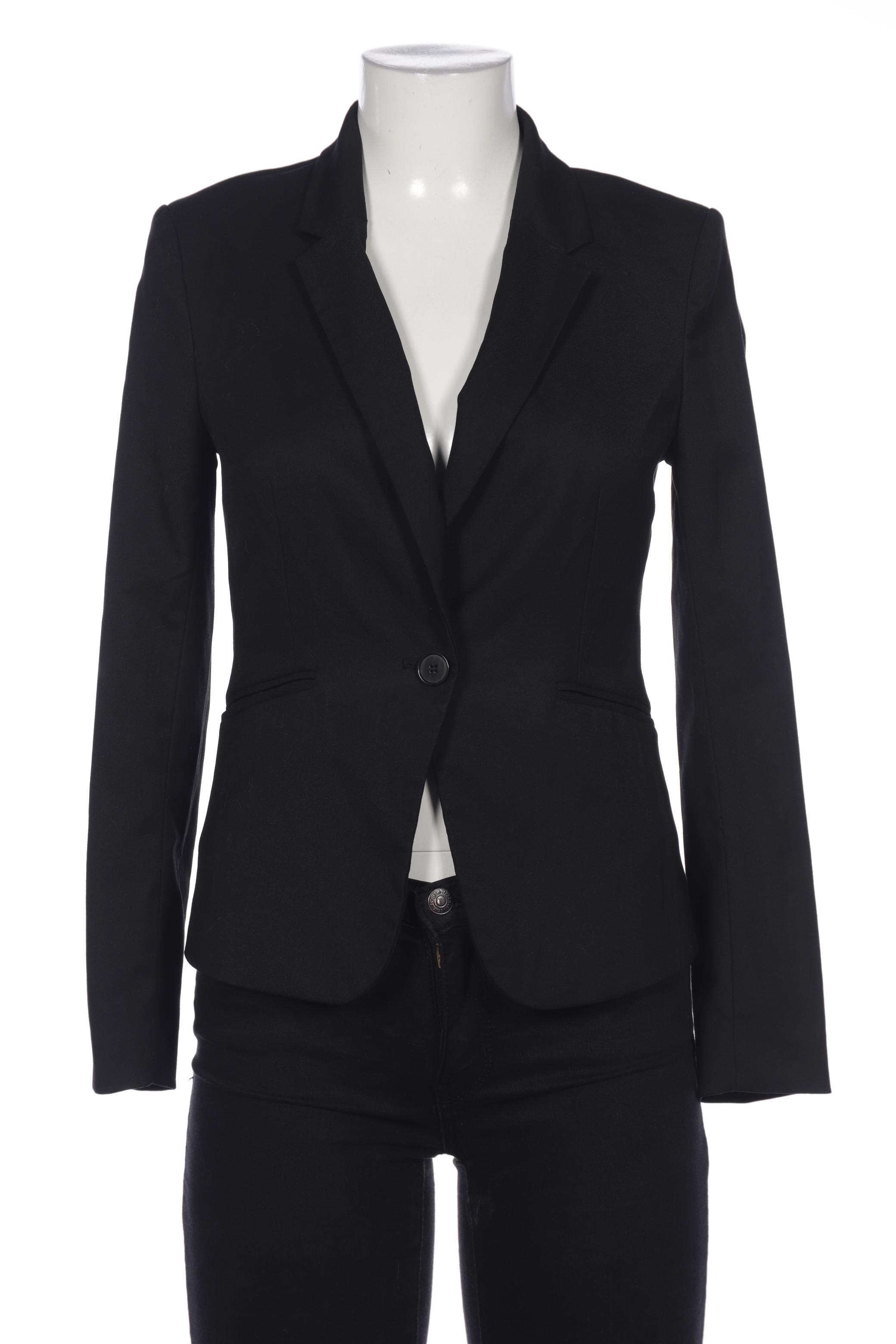 

H&M Damen Blazer, schwarz, Gr. 38