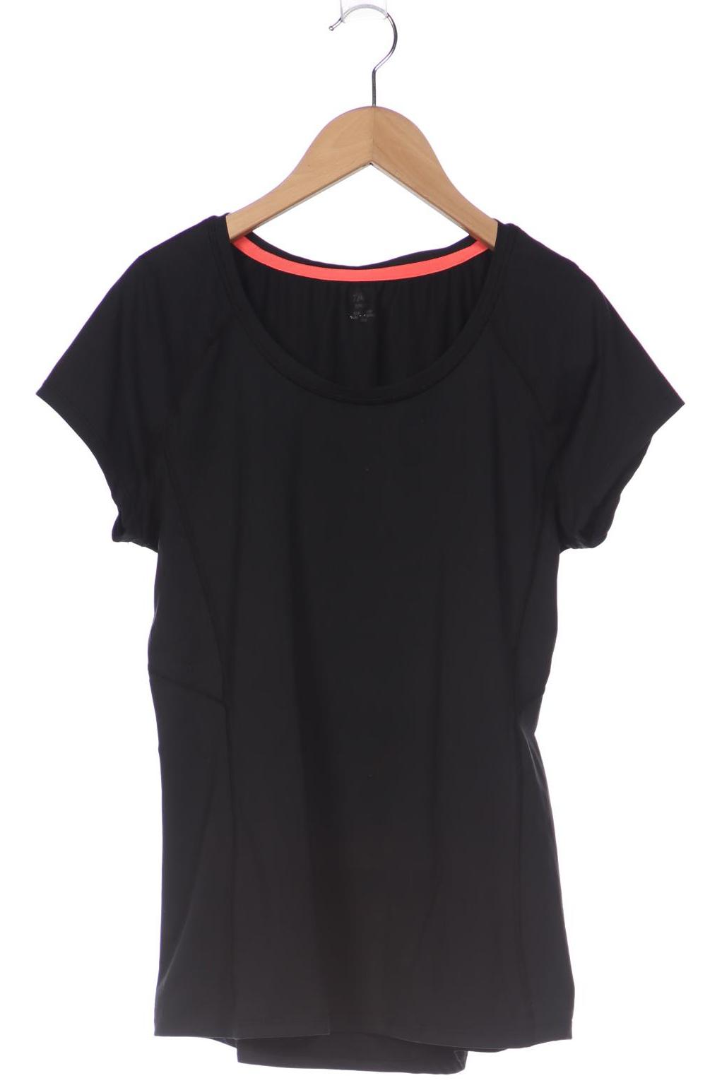 

H&M Damen T-Shirt, schwarz