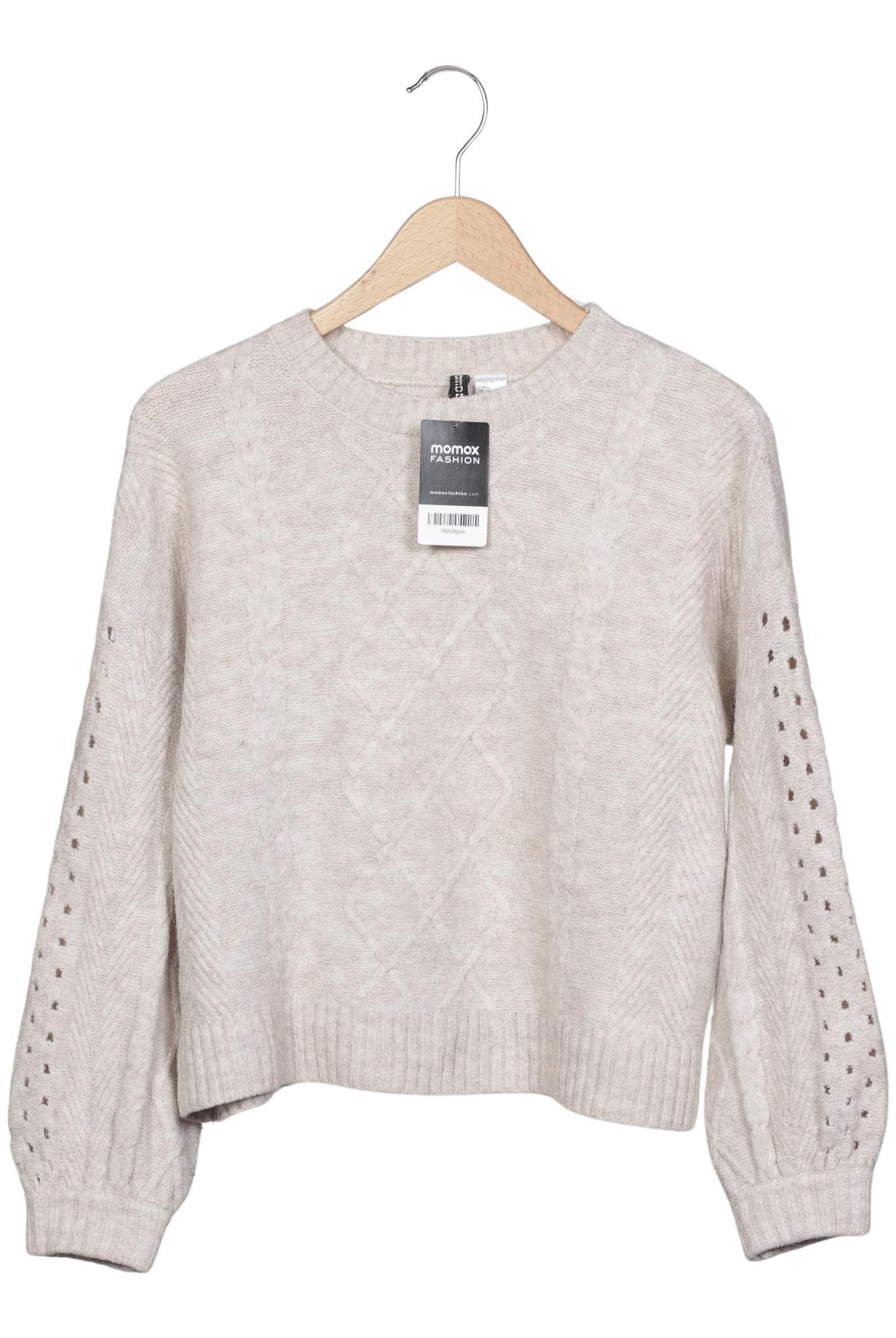 

H&M Damen Pullover, beige, Gr. 38