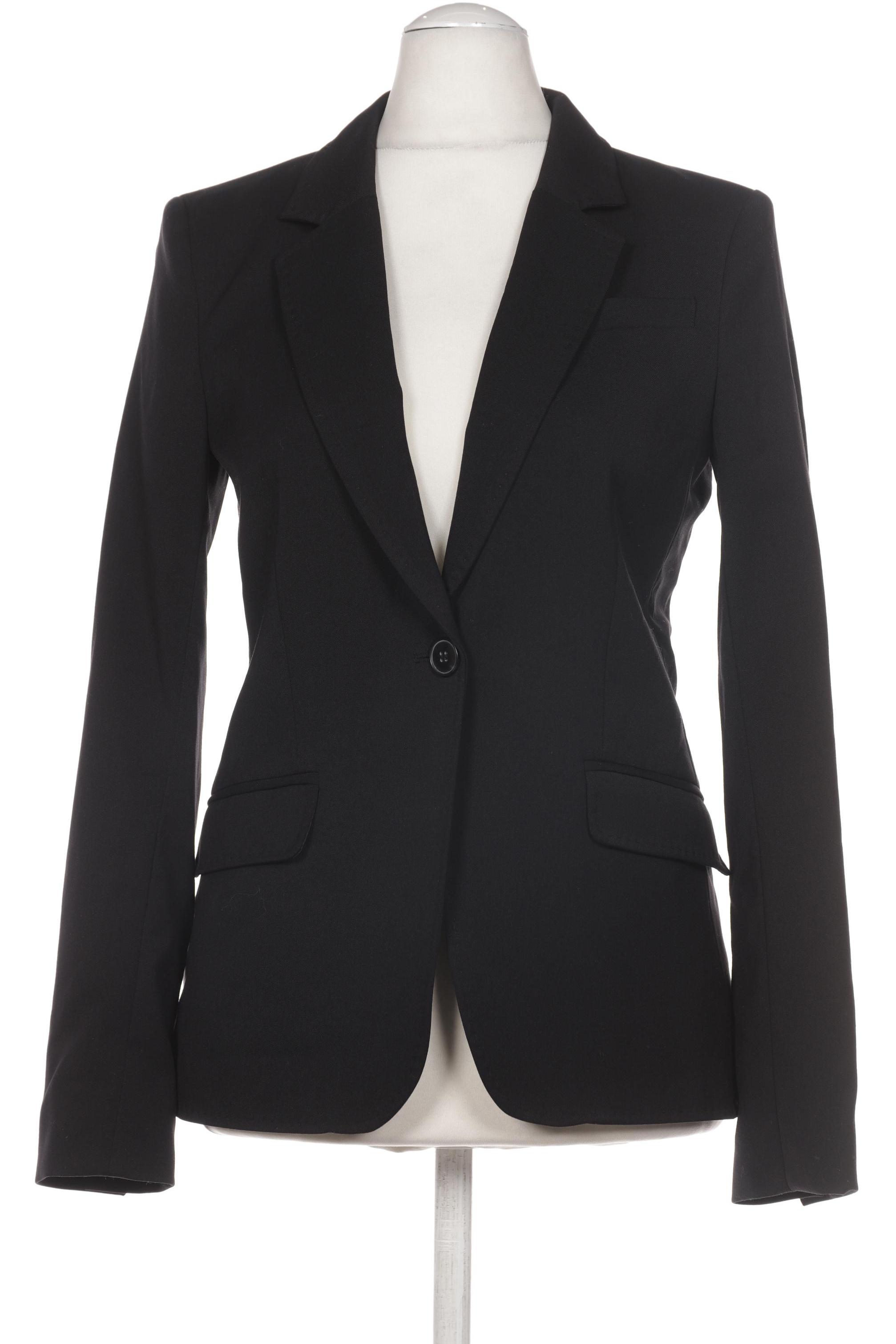 

H&M Damen Blazer, schwarz, Gr. 38