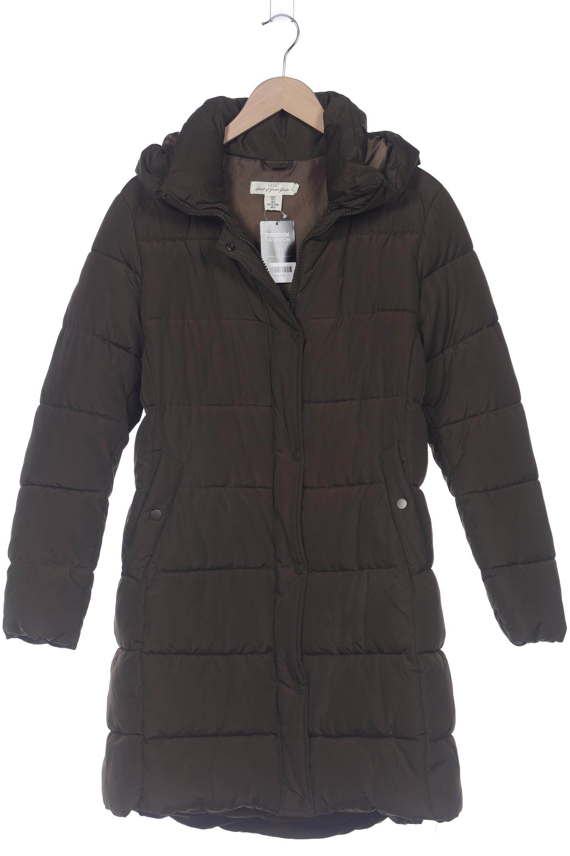 

H&M Damen Mantel, grün, Gr. 42