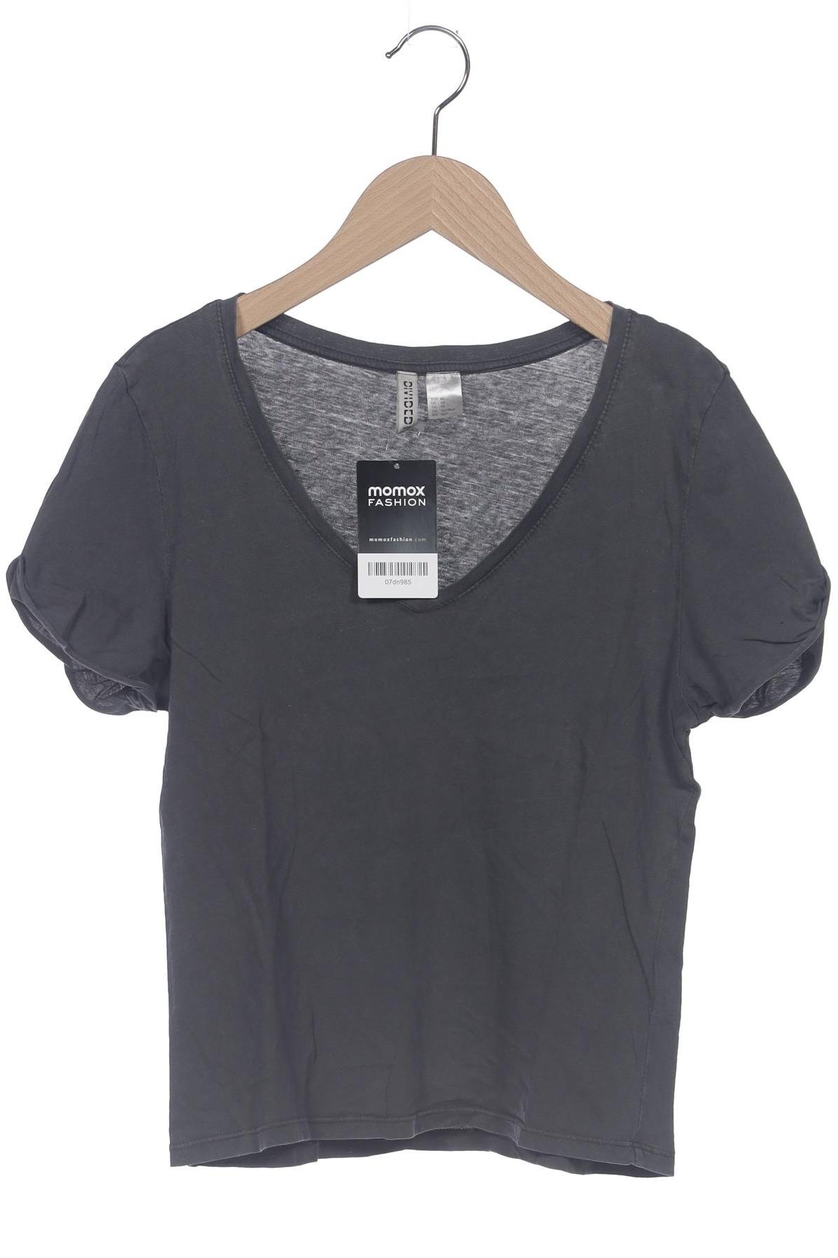 

H&M Damen T-Shirt, grau, Gr. 34