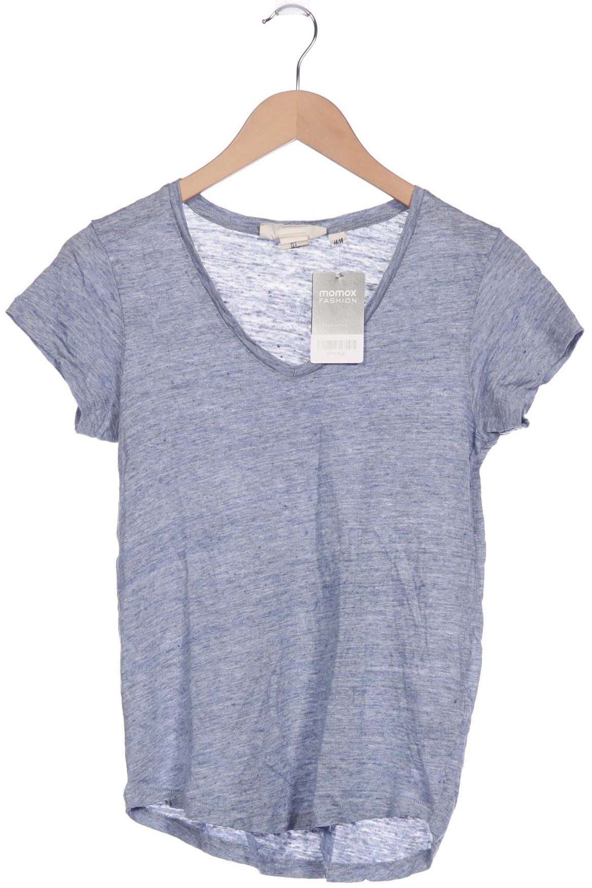

H&M Damen T-Shirt, blau, Gr. 36