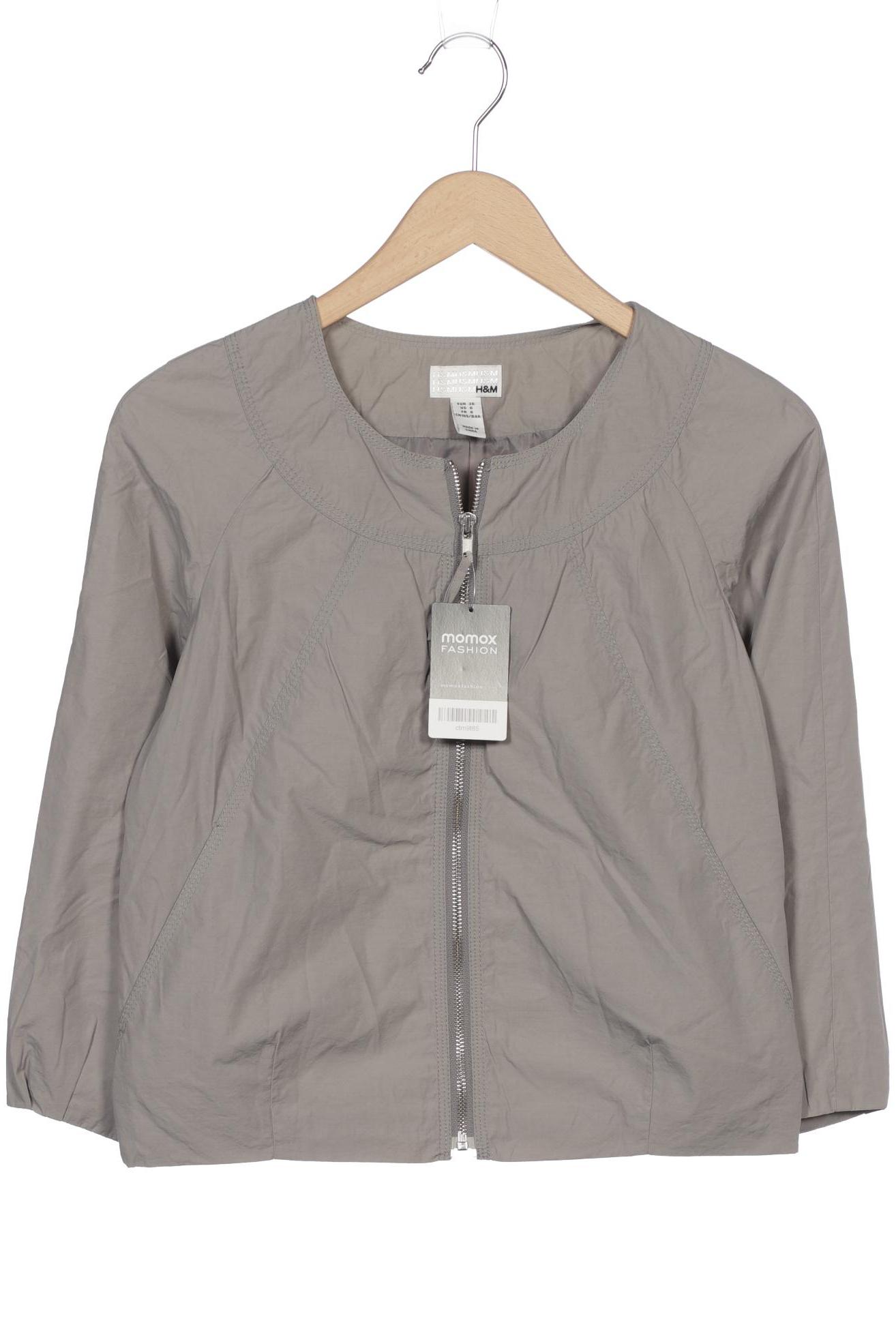 

H&M Damen Jacke, grau, Gr. 36