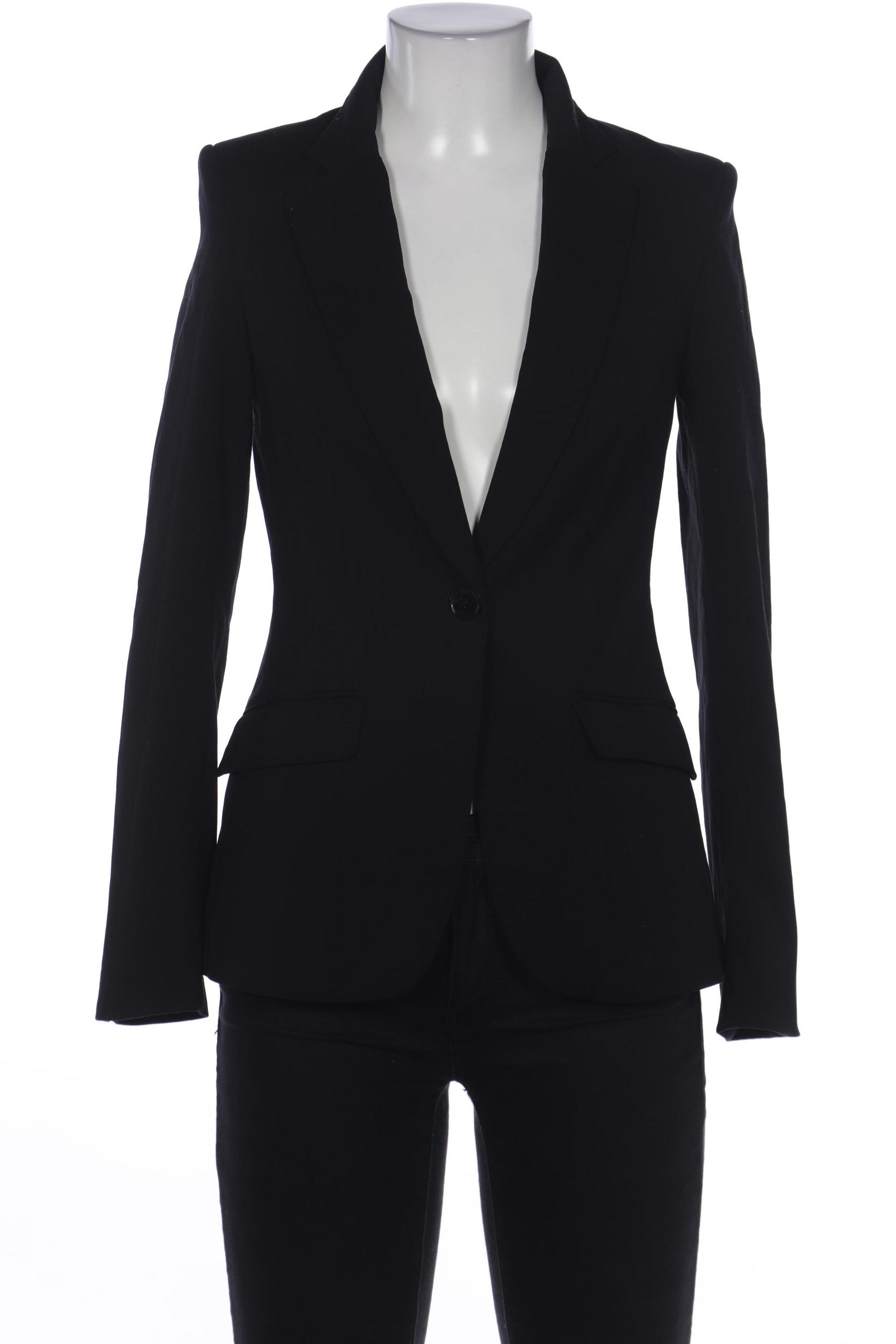 

H&M Damen Blazer, schwarz, Gr. 34