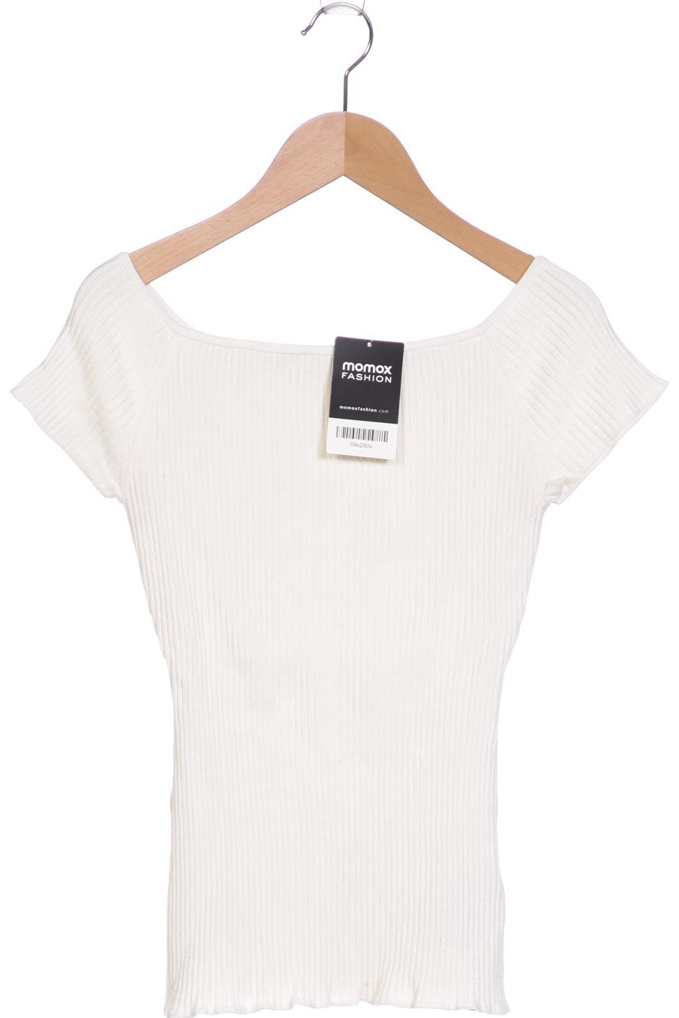 

H&M Damen T-Shirt, weiß