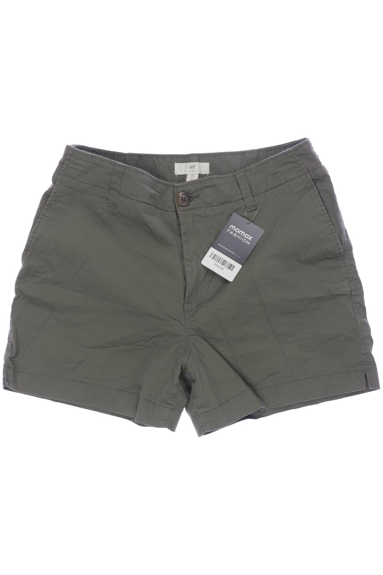 Thumbnail - H&amp;M Damen Shorts, grün, Gr. 38