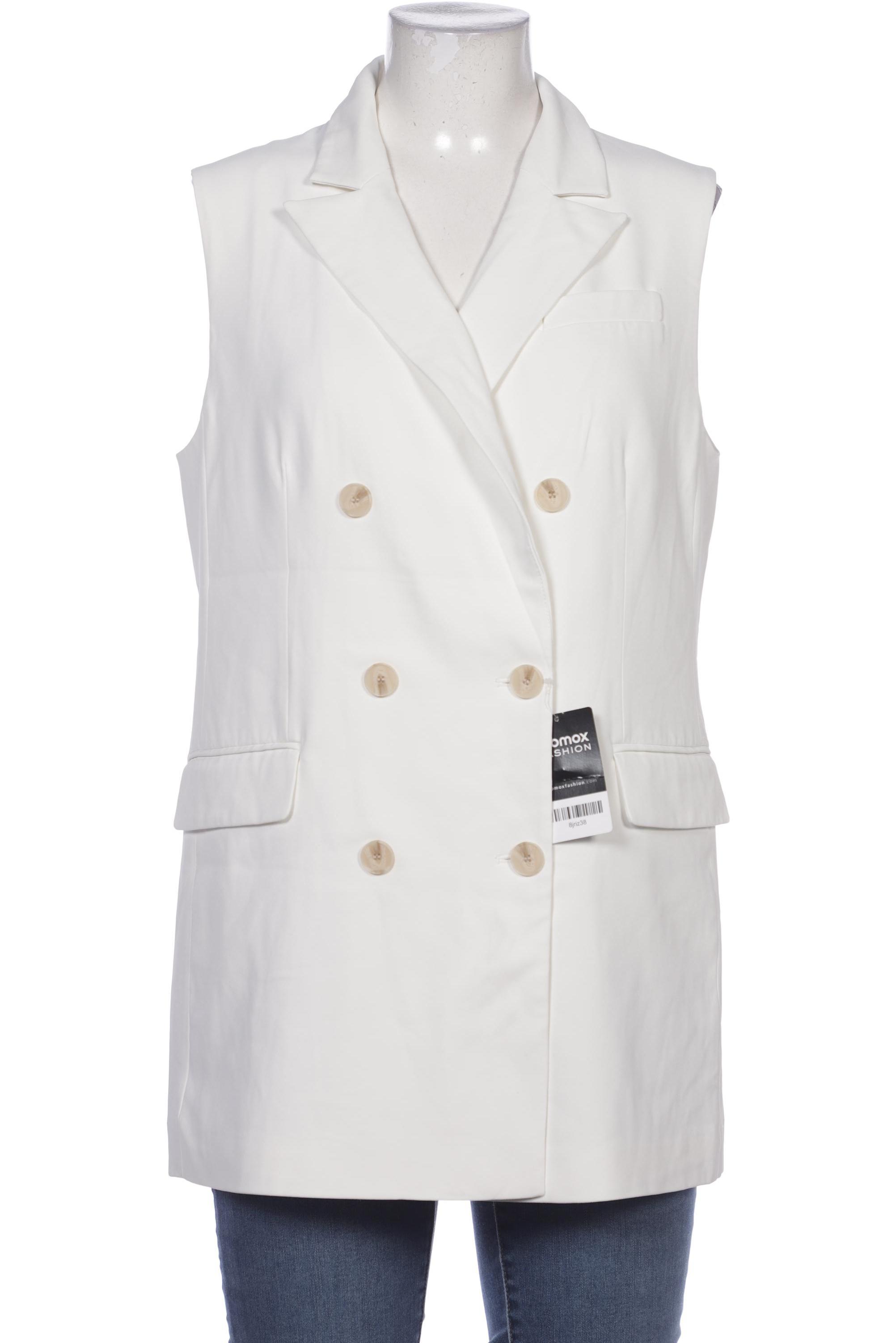 

H&M Damen Weste, cremeweiß, Gr. 38