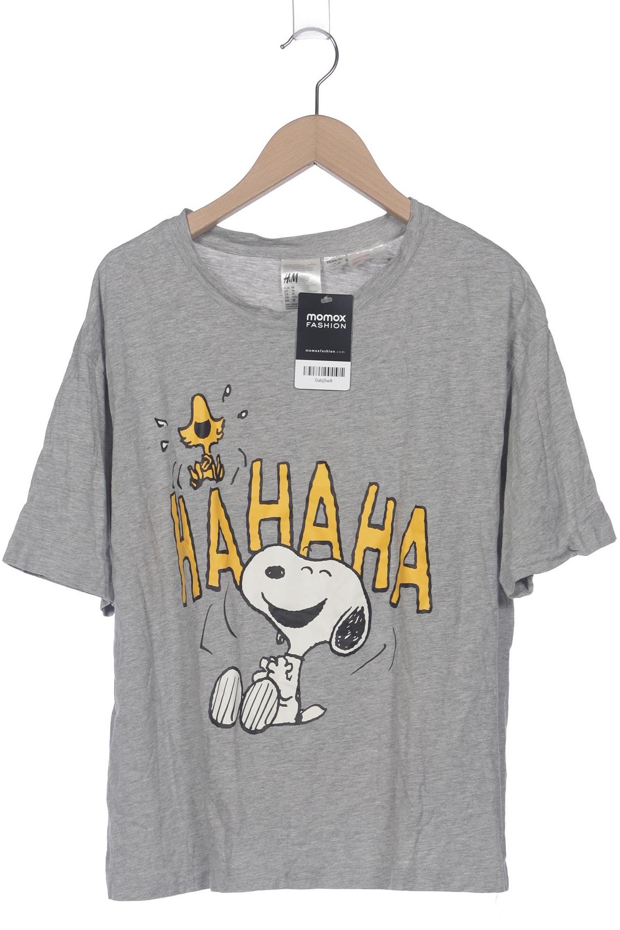 

H&M Damen T-Shirt, grau, Gr. 38