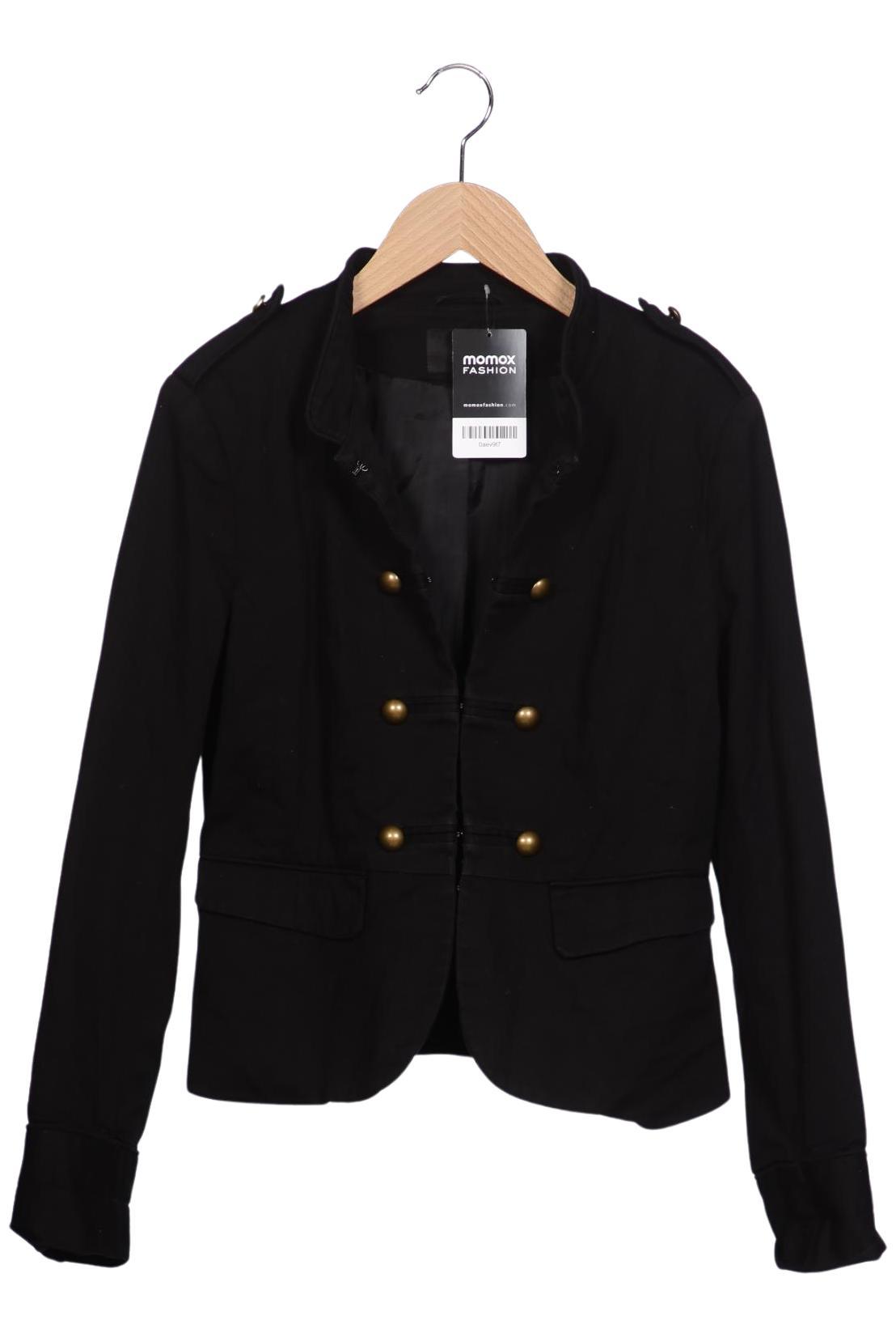 

H&M Damen Jacke, schwarz, Gr. 40