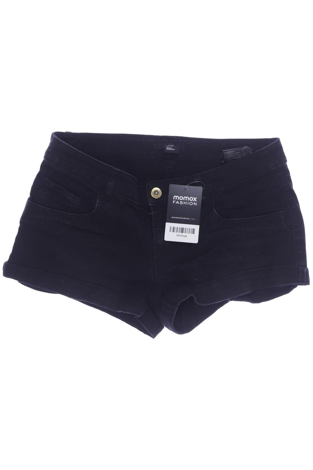 

H&M Damen Shorts, schwarz, Gr. 36