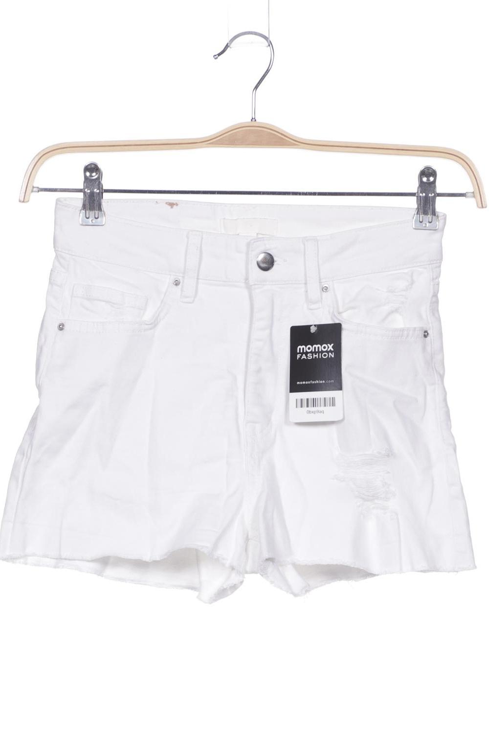 

H&M Damen Shorts, weiß, Gr. 34