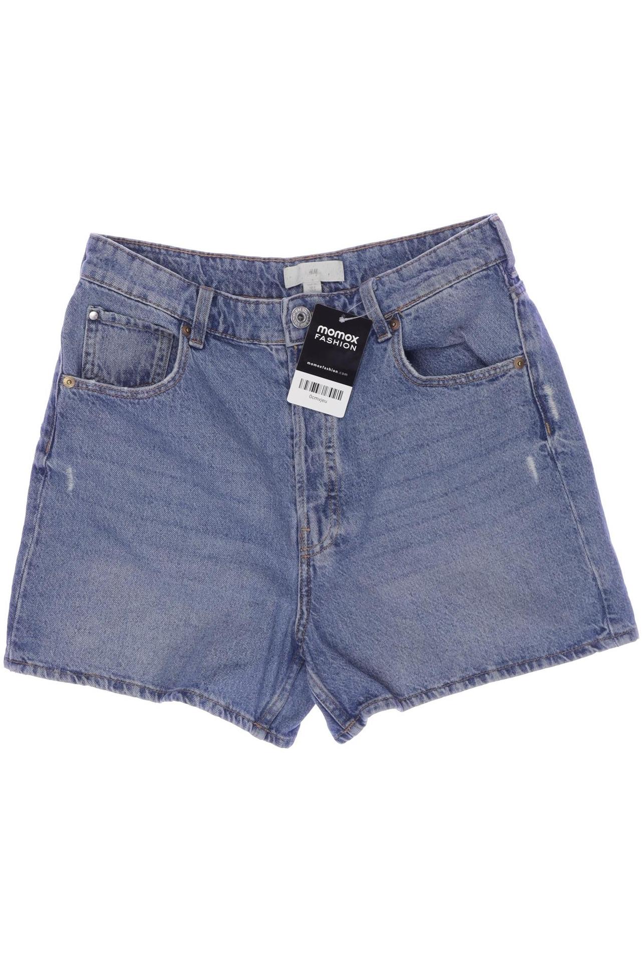 

H&M Damen Shorts, blau, Gr. 38