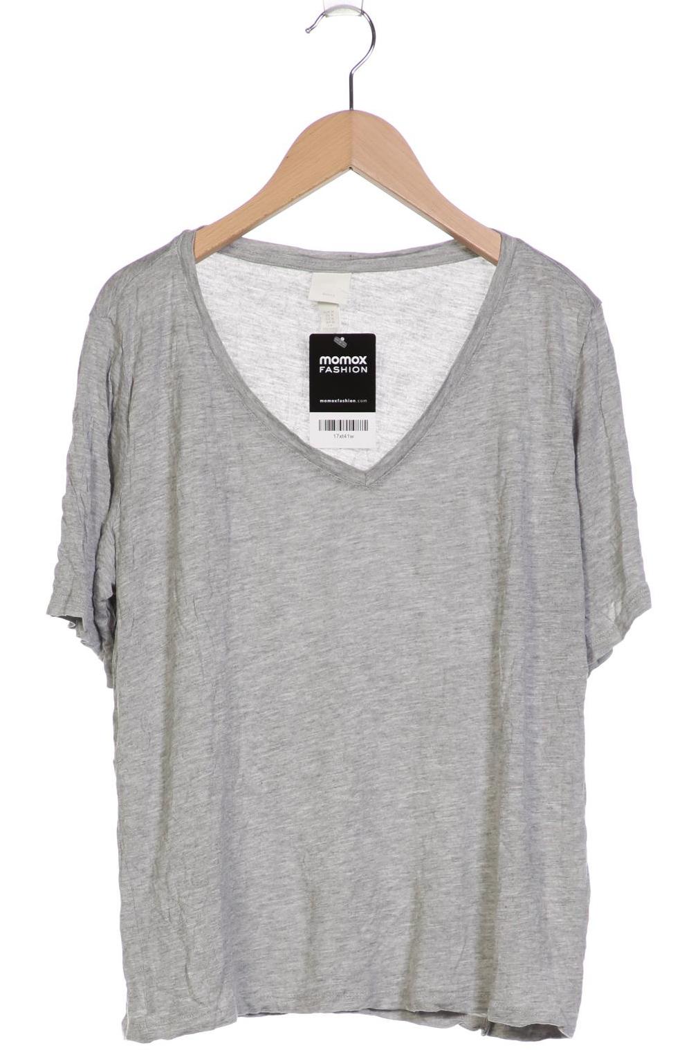 

H&M Damen T-Shirt, grau, Gr. 38