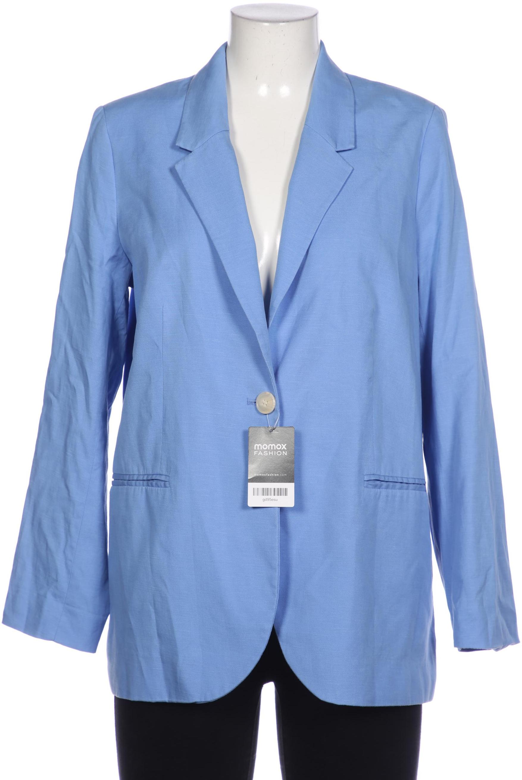 

H&M Damen Blazer, blau, Gr. 38