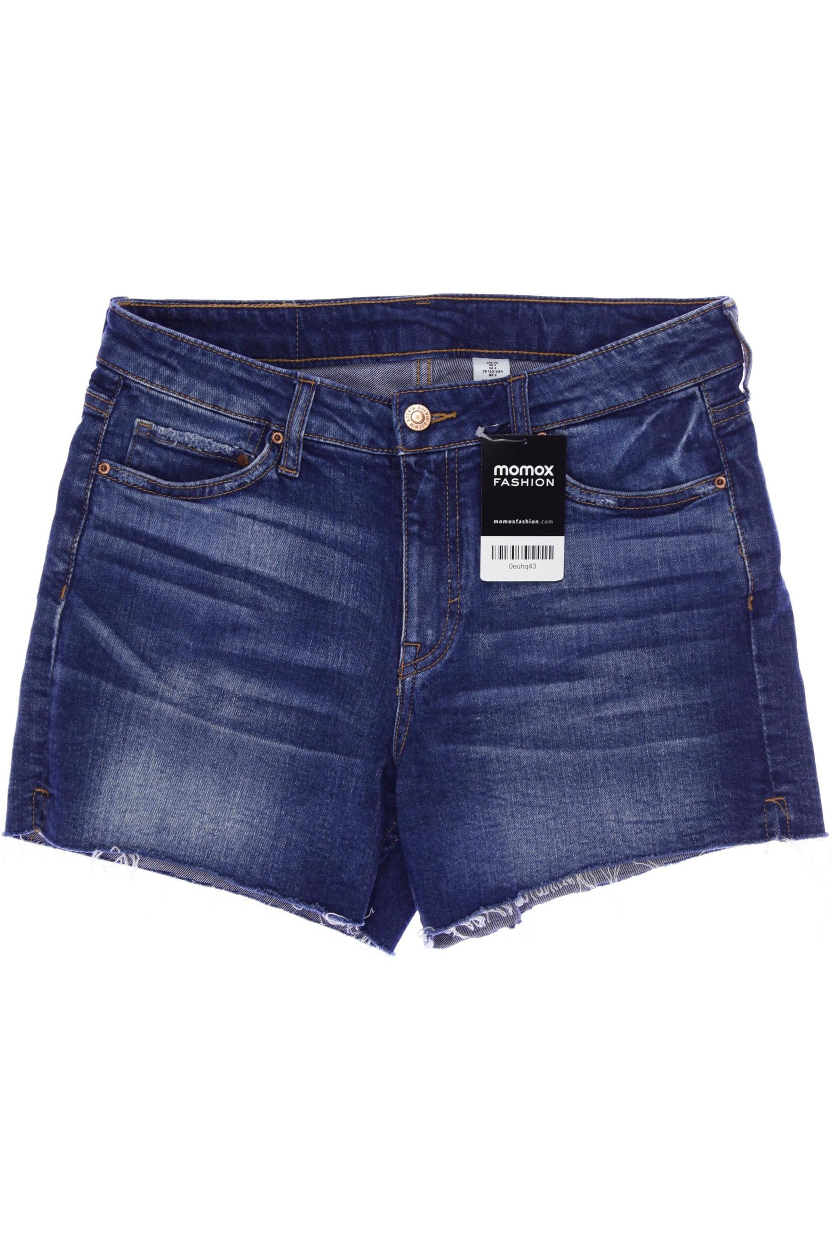 

H&M Damen Shorts, blau, Gr. 36