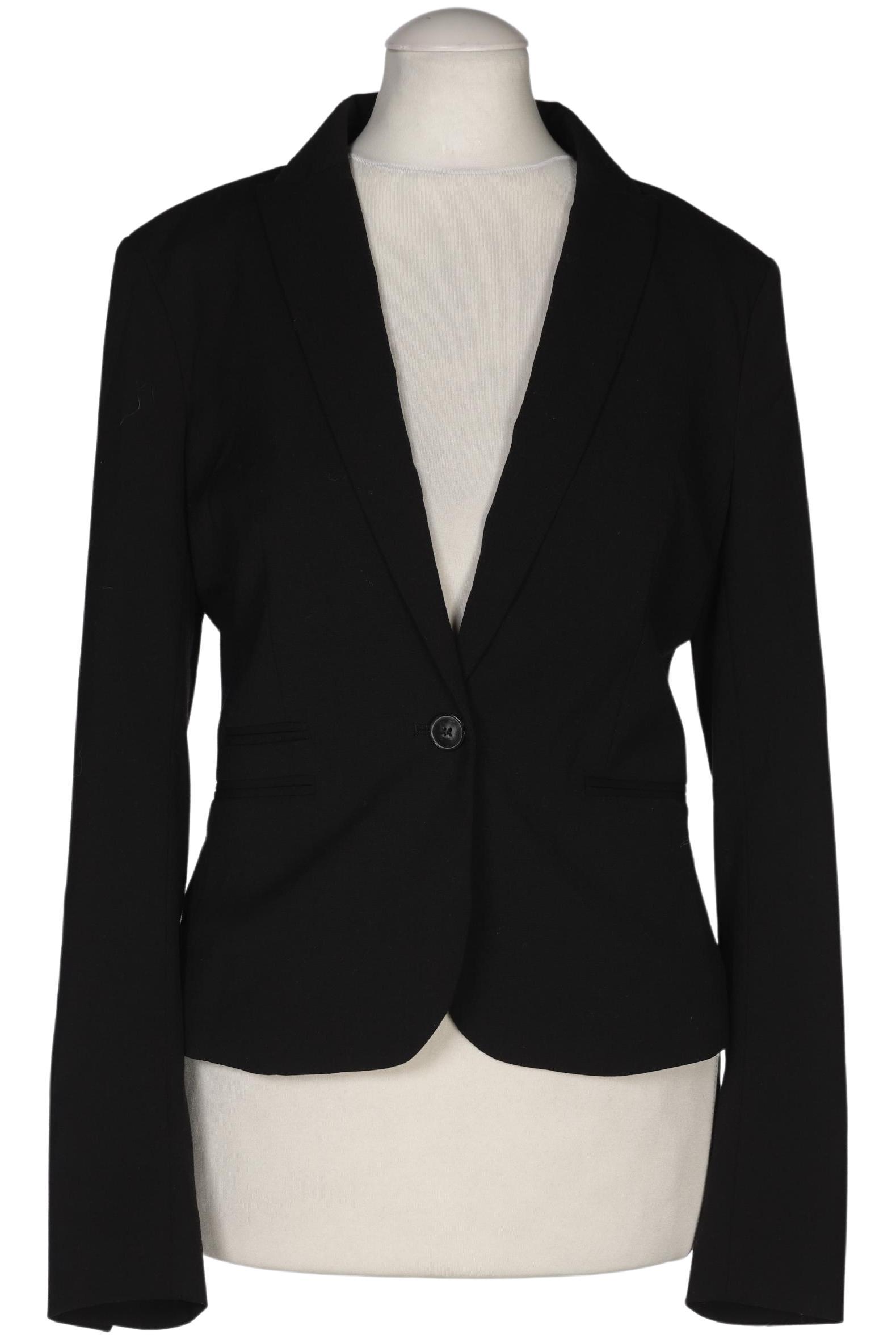 

H&M Damen Blazer, schwarz, Gr. 34