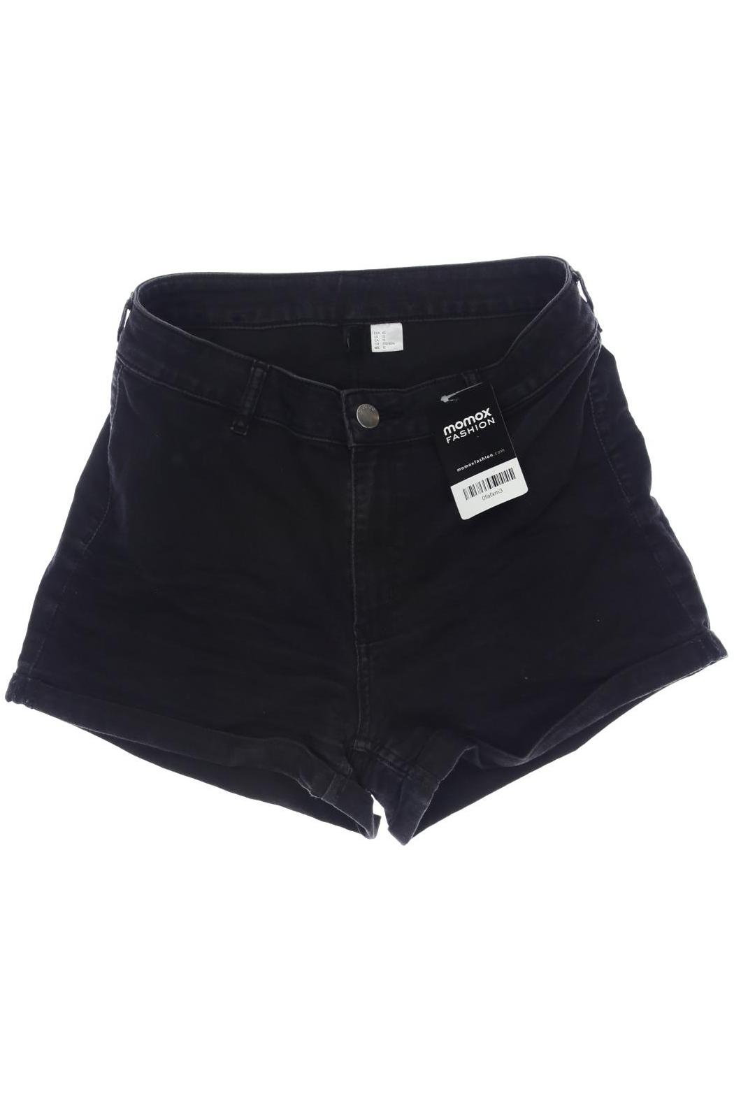 

H&M Damen Shorts, schwarz, Gr. 42