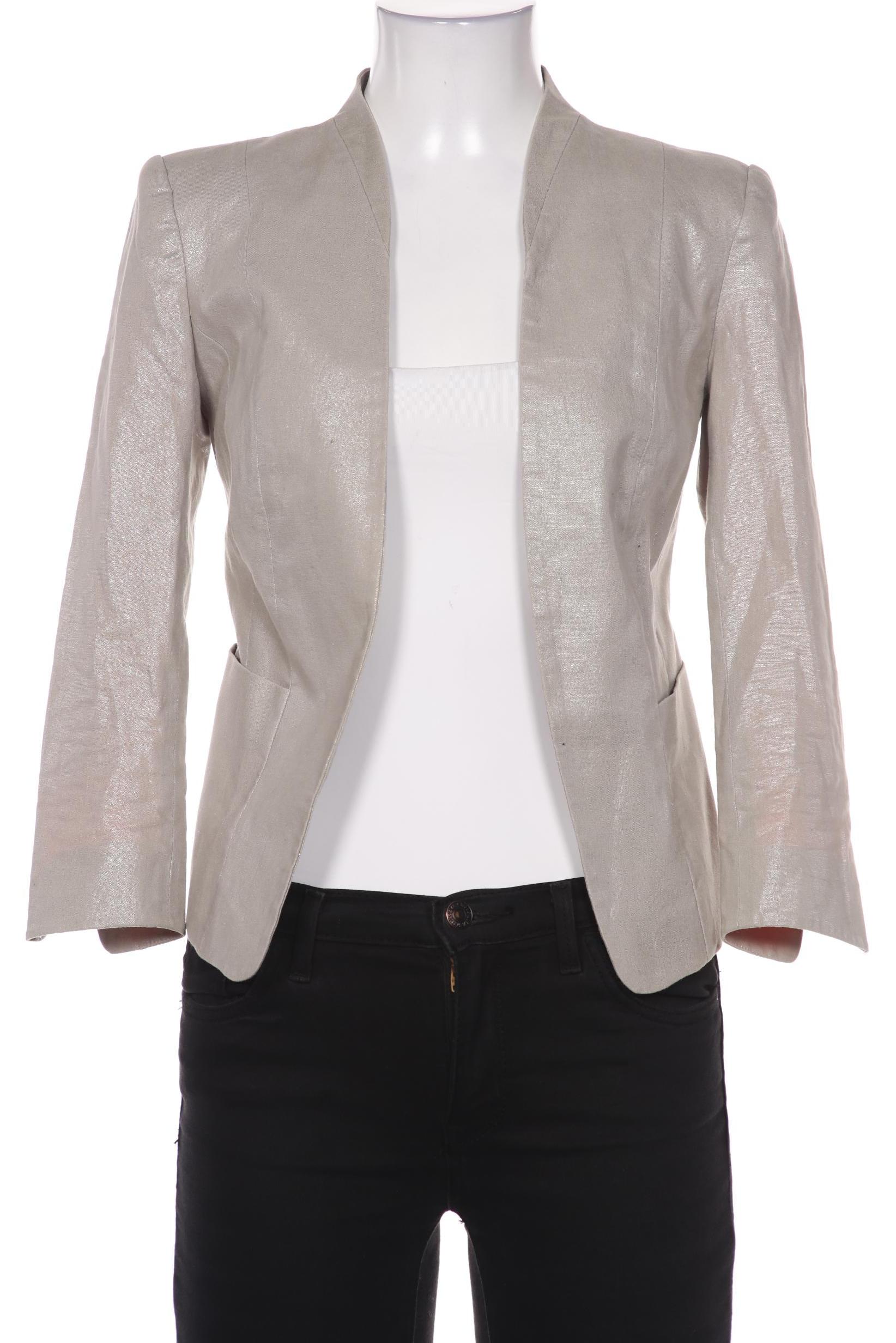 

H&M Damen Blazer, beige, Gr. 34
