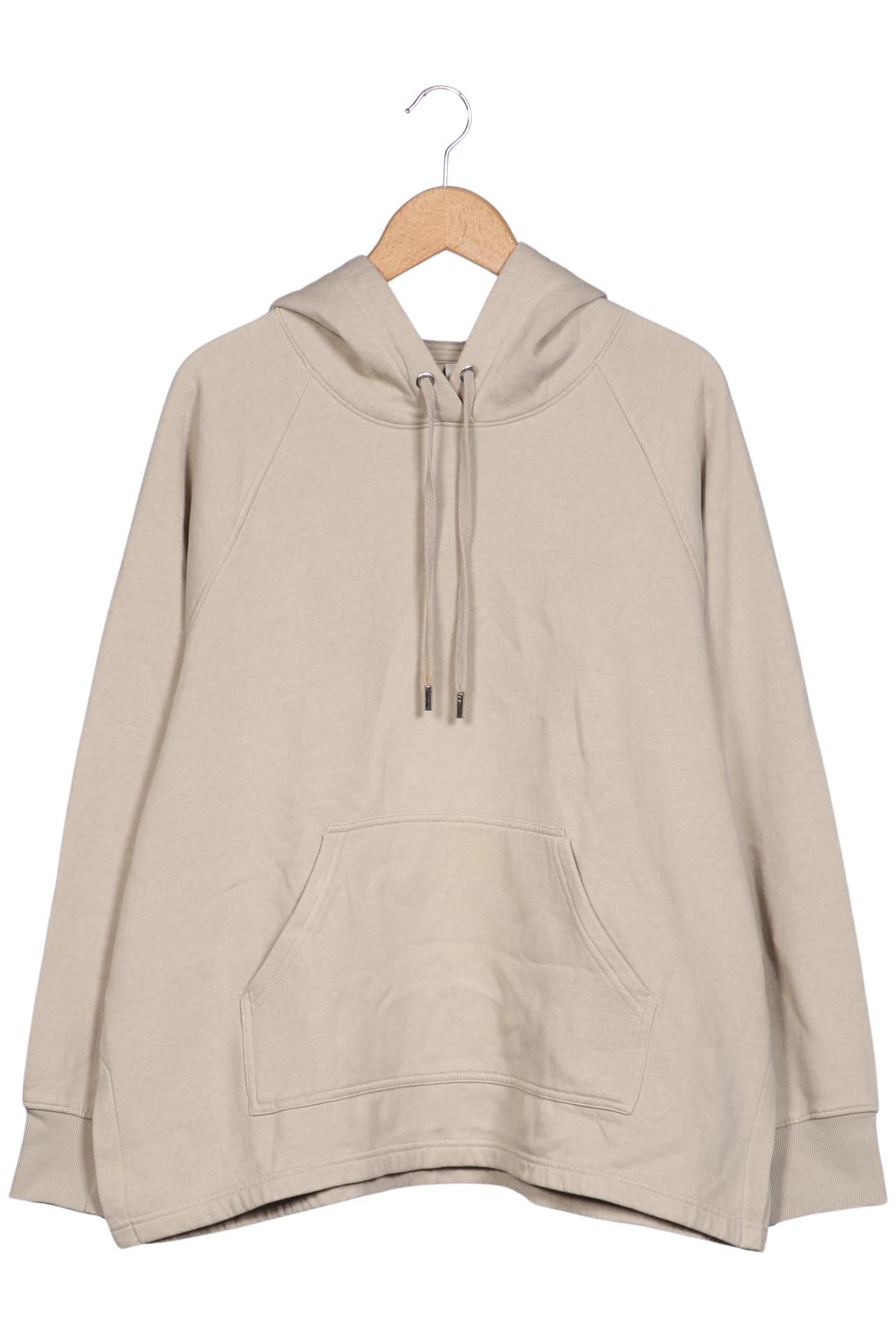 

H&M Damen Kapuzenpullover, beige, Gr. 44