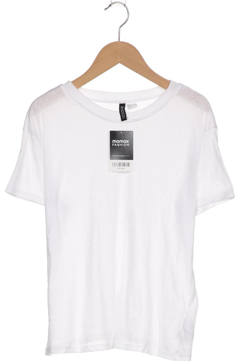 

H&M Damen T-Shirt, weiß