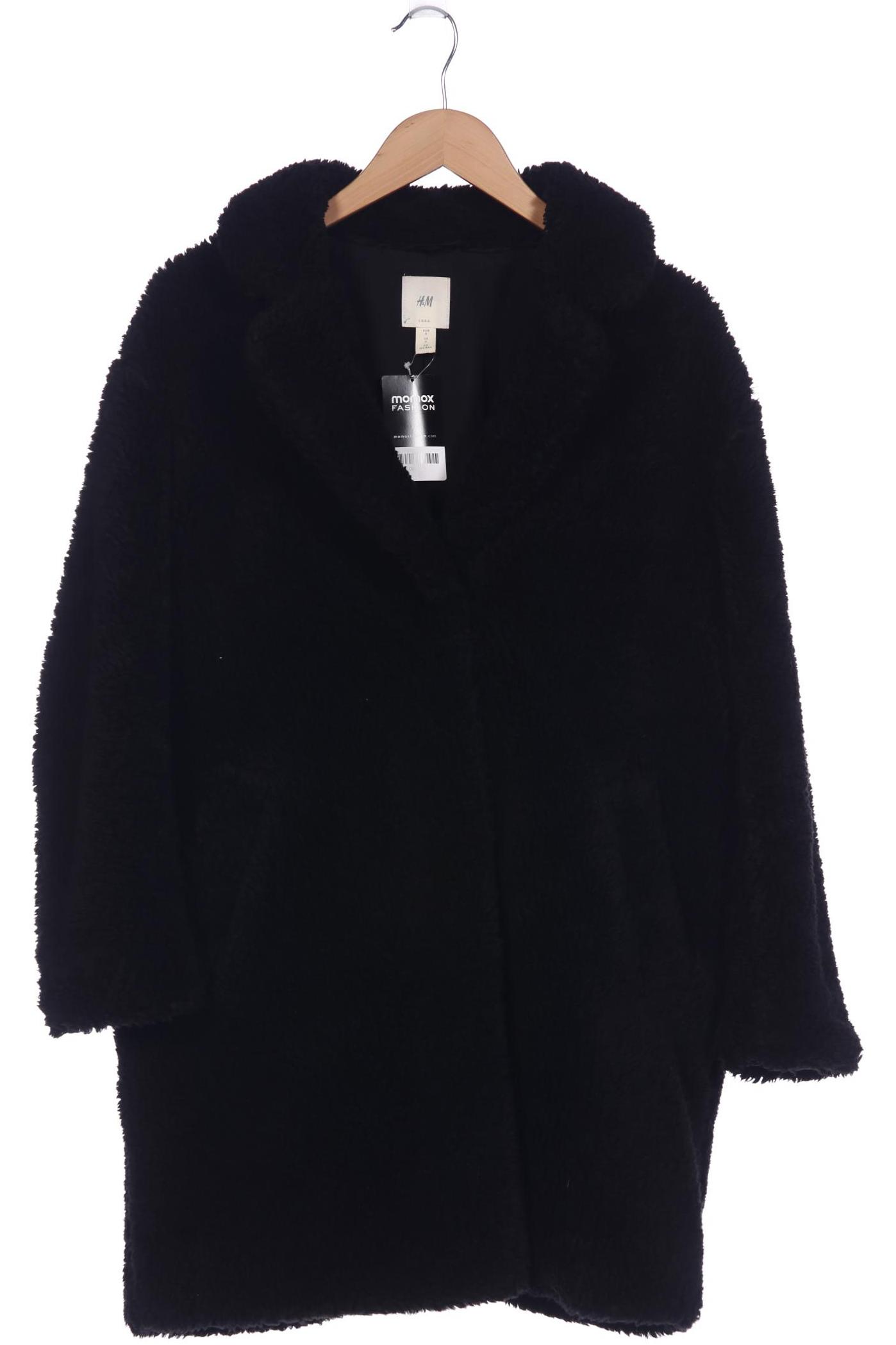 

H&M Damen Mantel, schwarz, Gr. 36