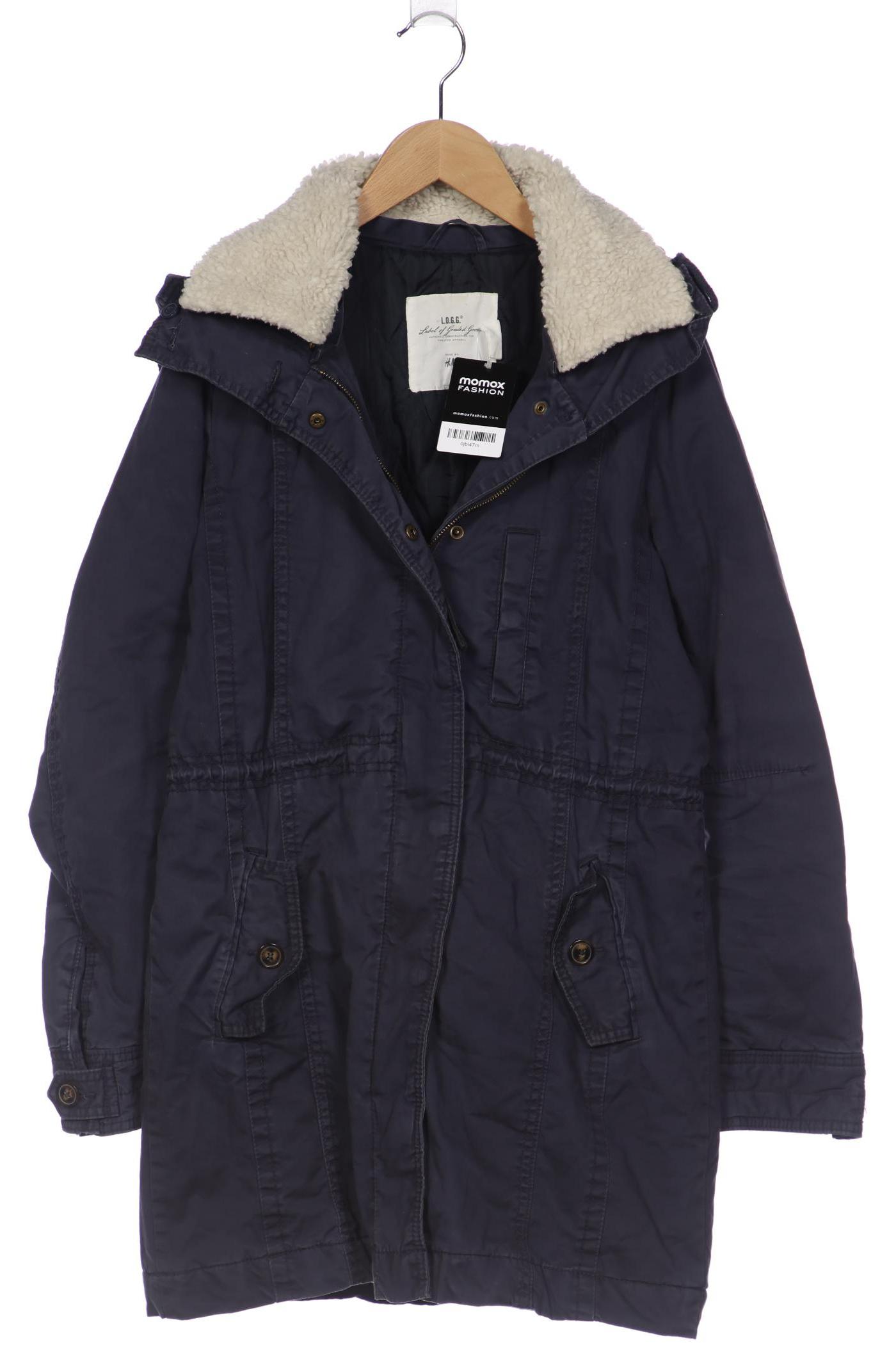

H&M Damen Mantel, marineblau