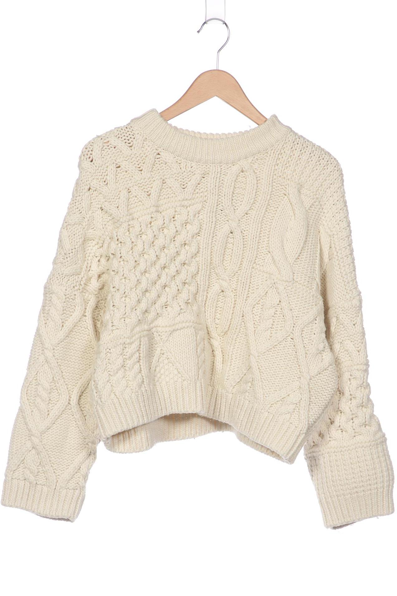 

H&M Damen Pullover, cremeweiß, Gr. 36