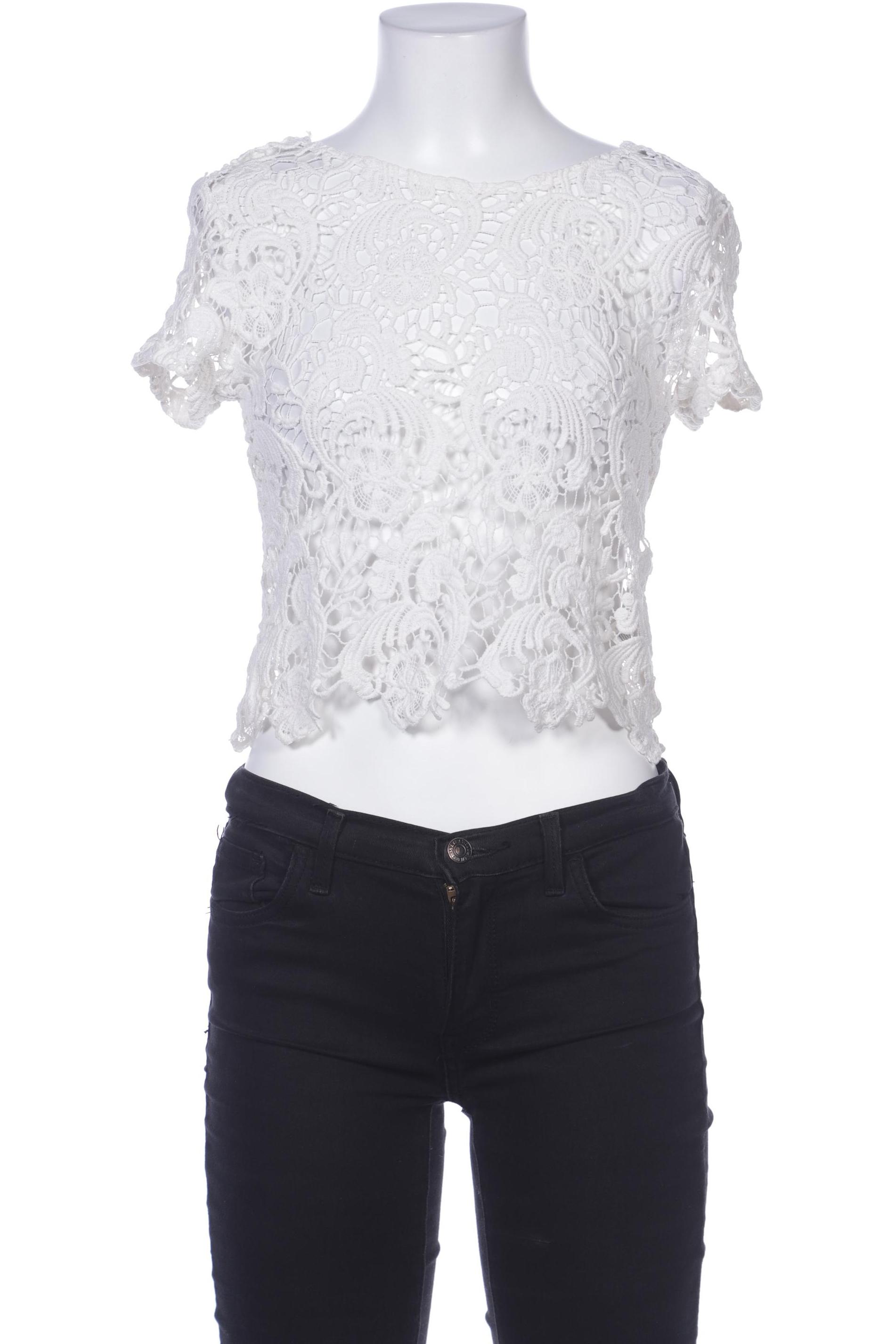 

H&M Damen Bluse, cremeweiß, Gr. 36