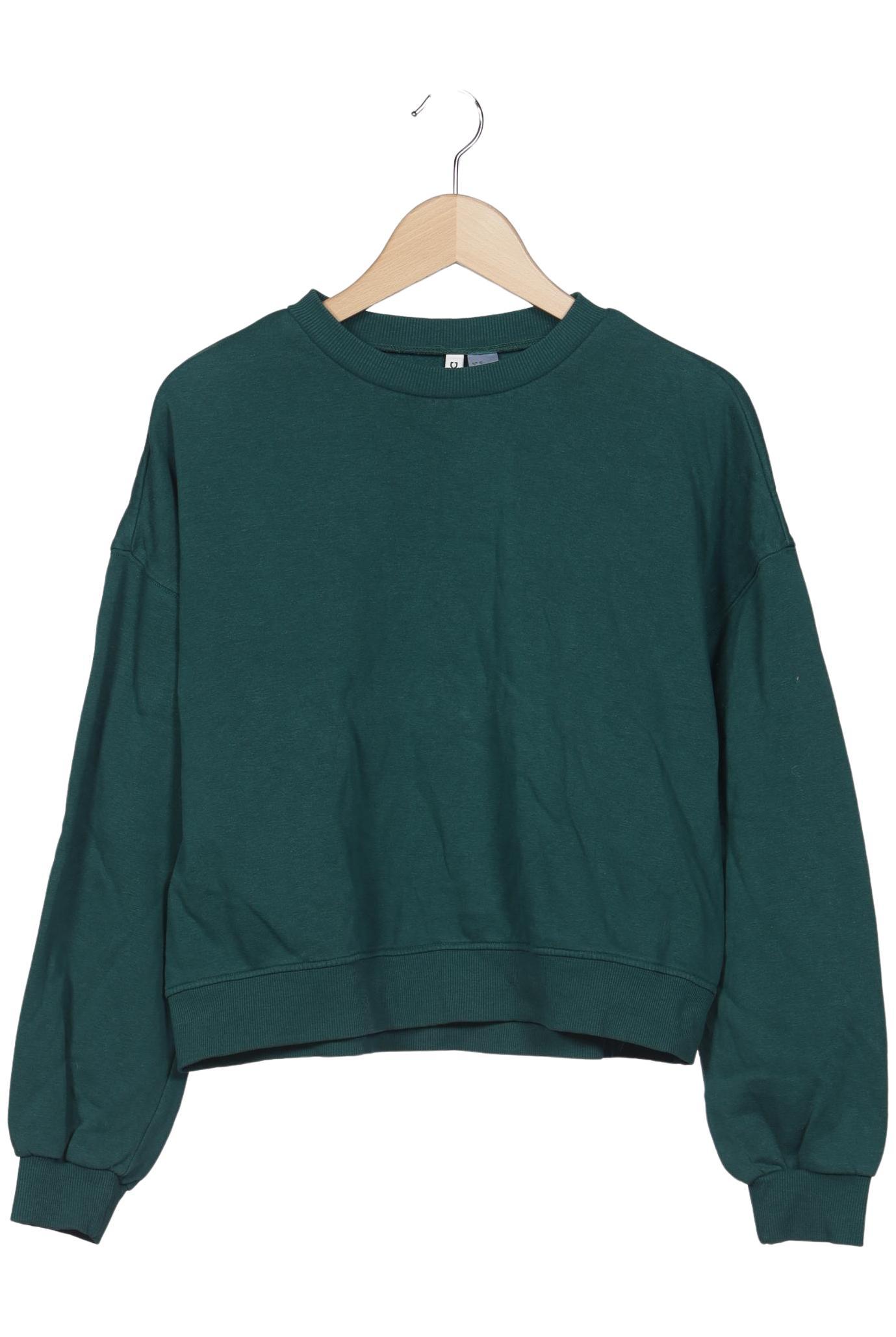 

H&M Damen Sweatshirt, grün, Gr. 38