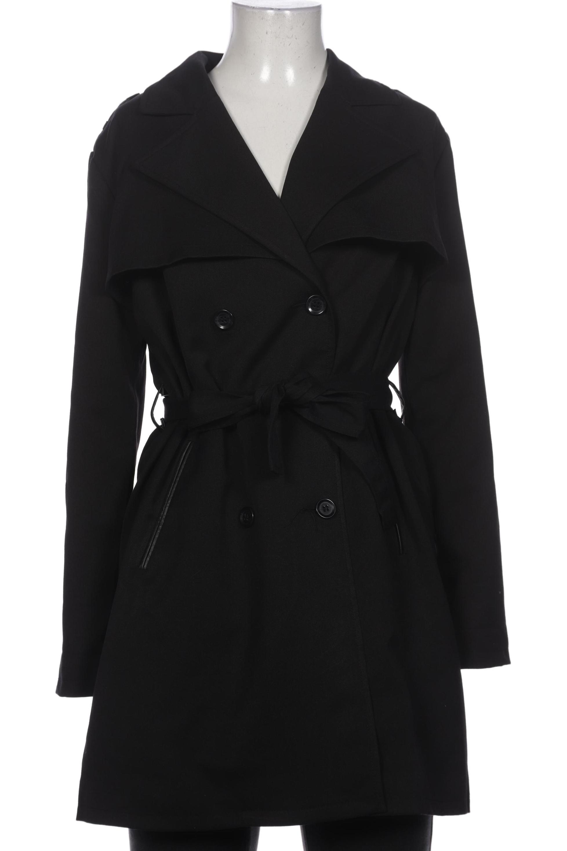 

H&M Damen Mantel, schwarz, Gr. 36