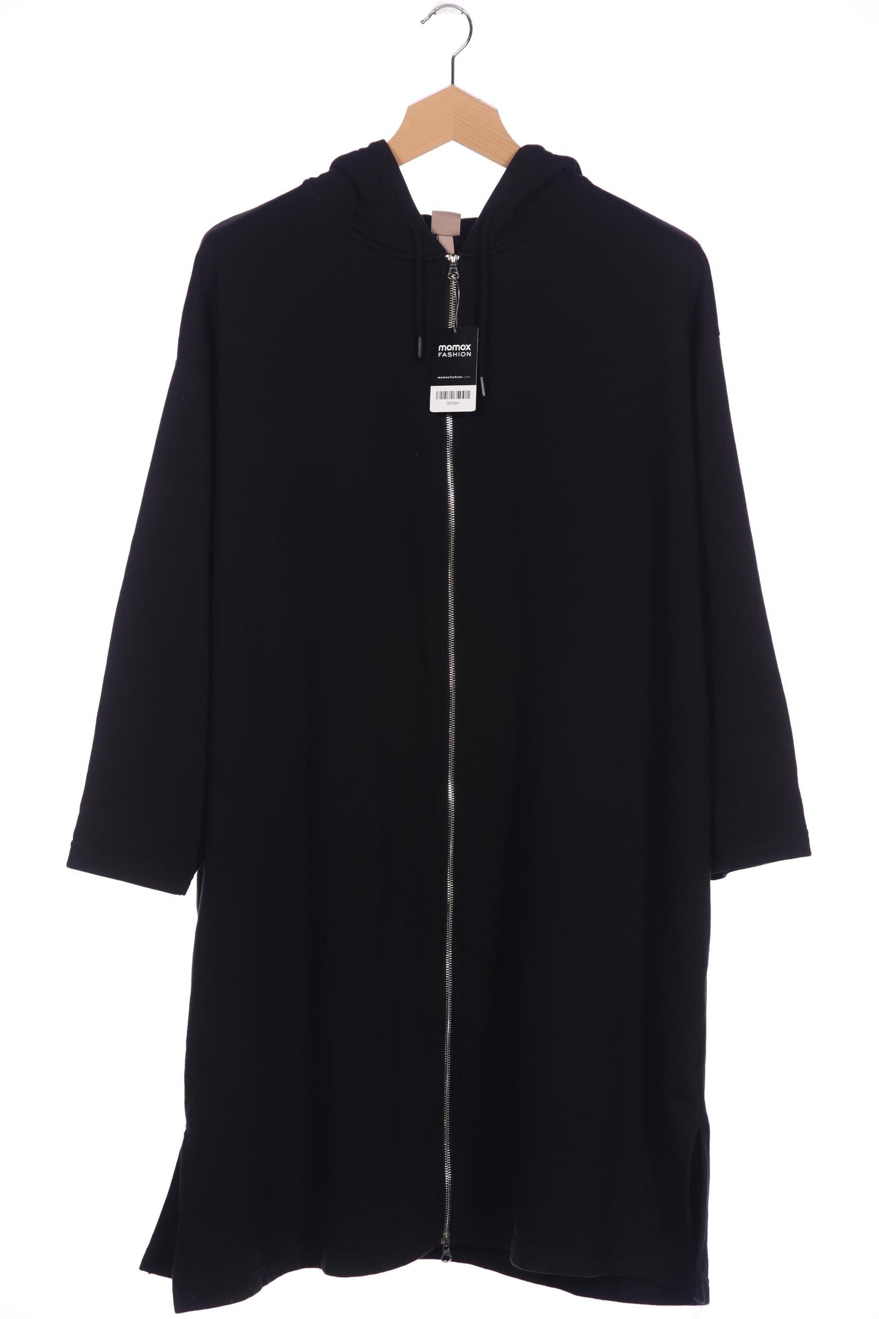 

H&M Damen Kapuzenpullover, schwarz, Gr. 46
