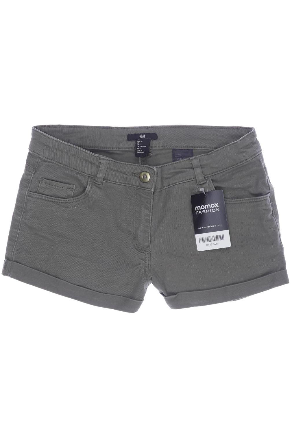 

H&M Damen Shorts, grün, Gr. 34