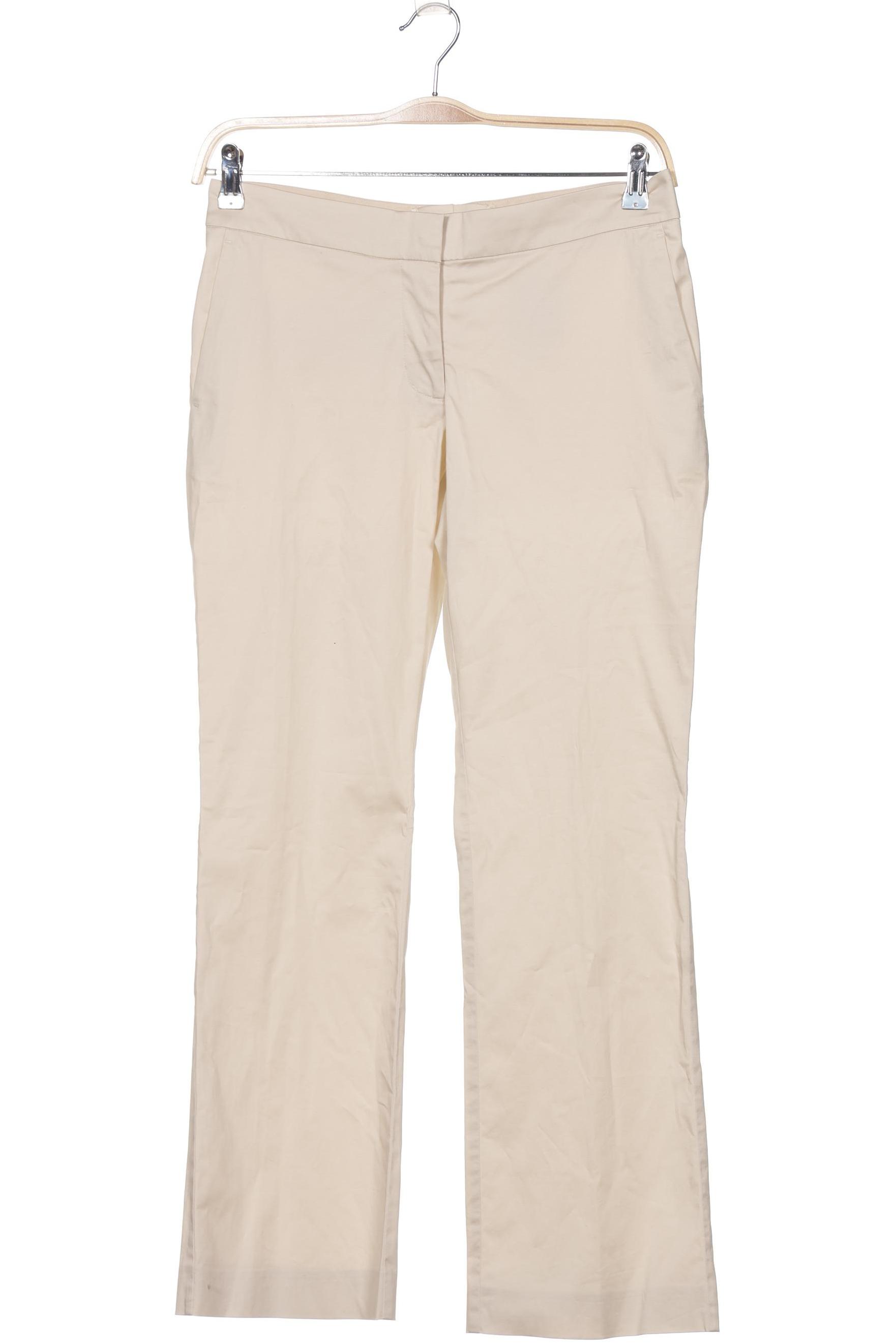

H&M Damen Stoffhose, cremeweiß, Gr. 38