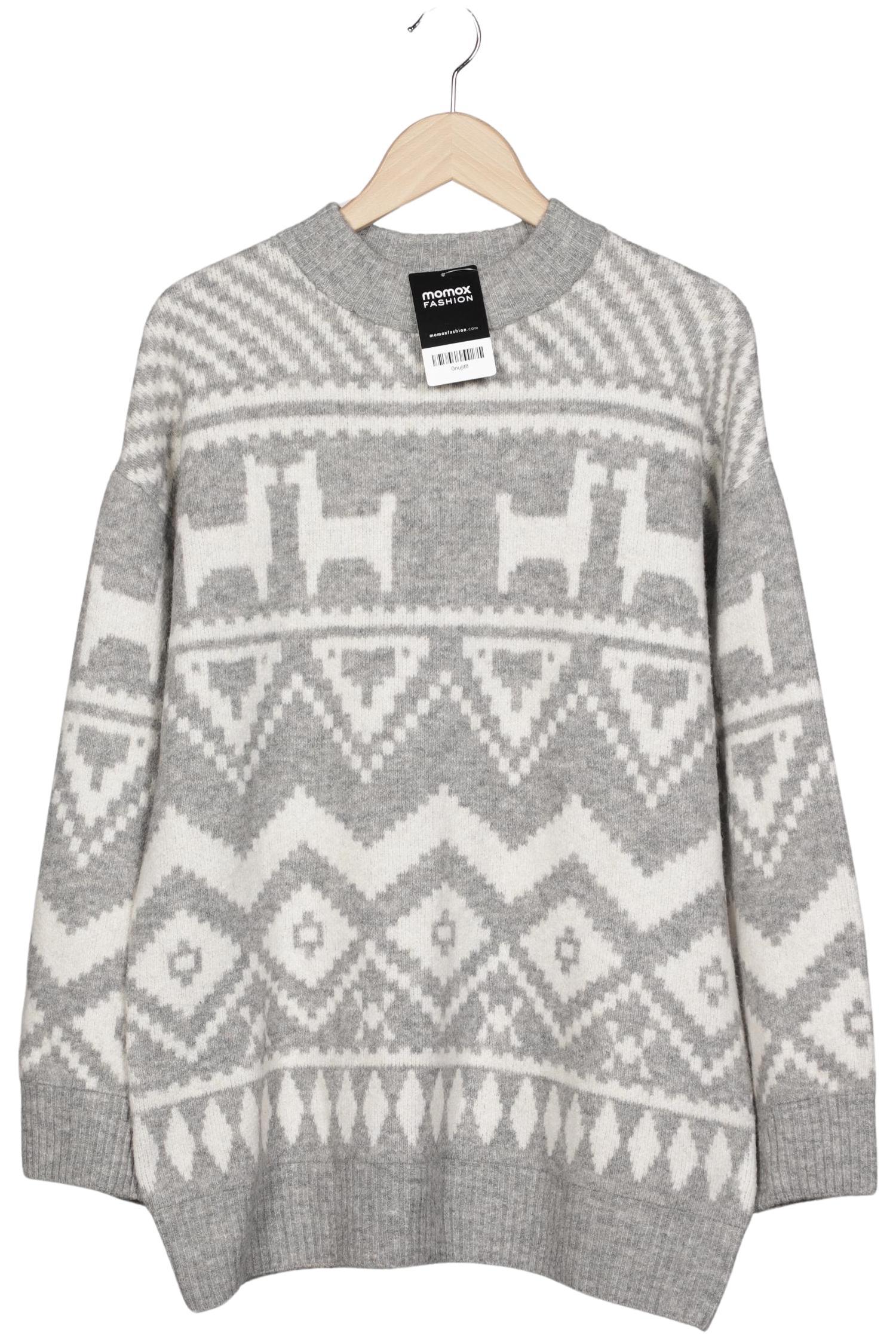 

H&M Damen Pullover, grau, Gr. 36