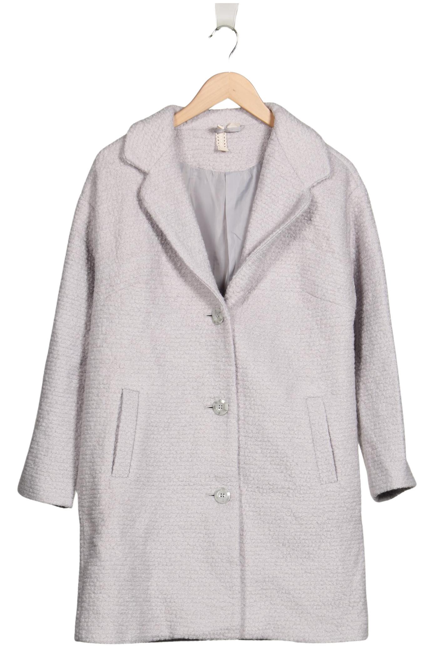 

H&M Damen Mantel, grau, Gr. 38