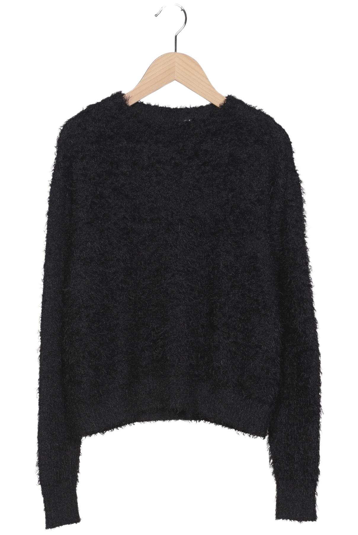 

H&M Damen Pullover, schwarz, Gr. 34