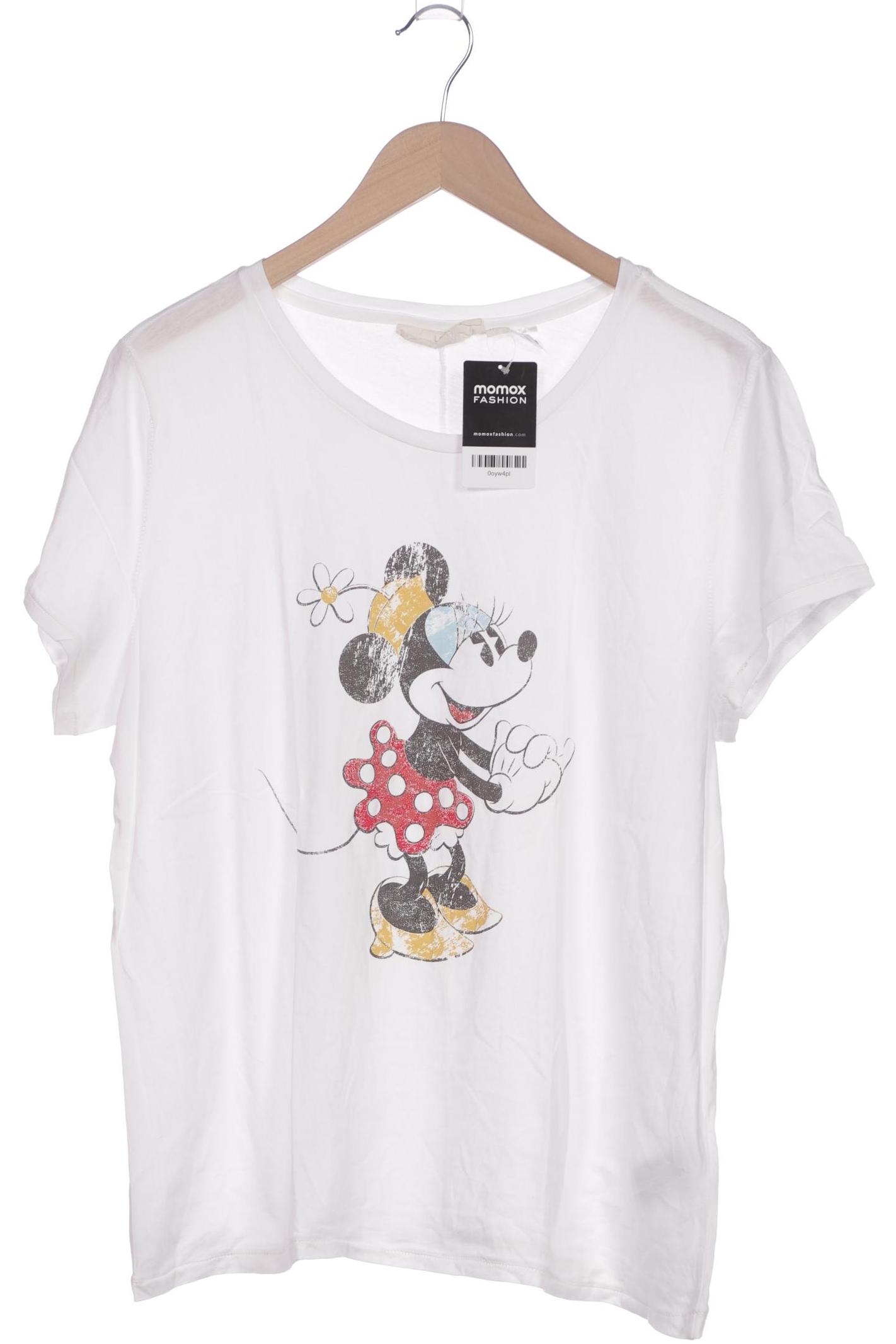 

H&M Damen T-Shirt, weiß, Gr. 44