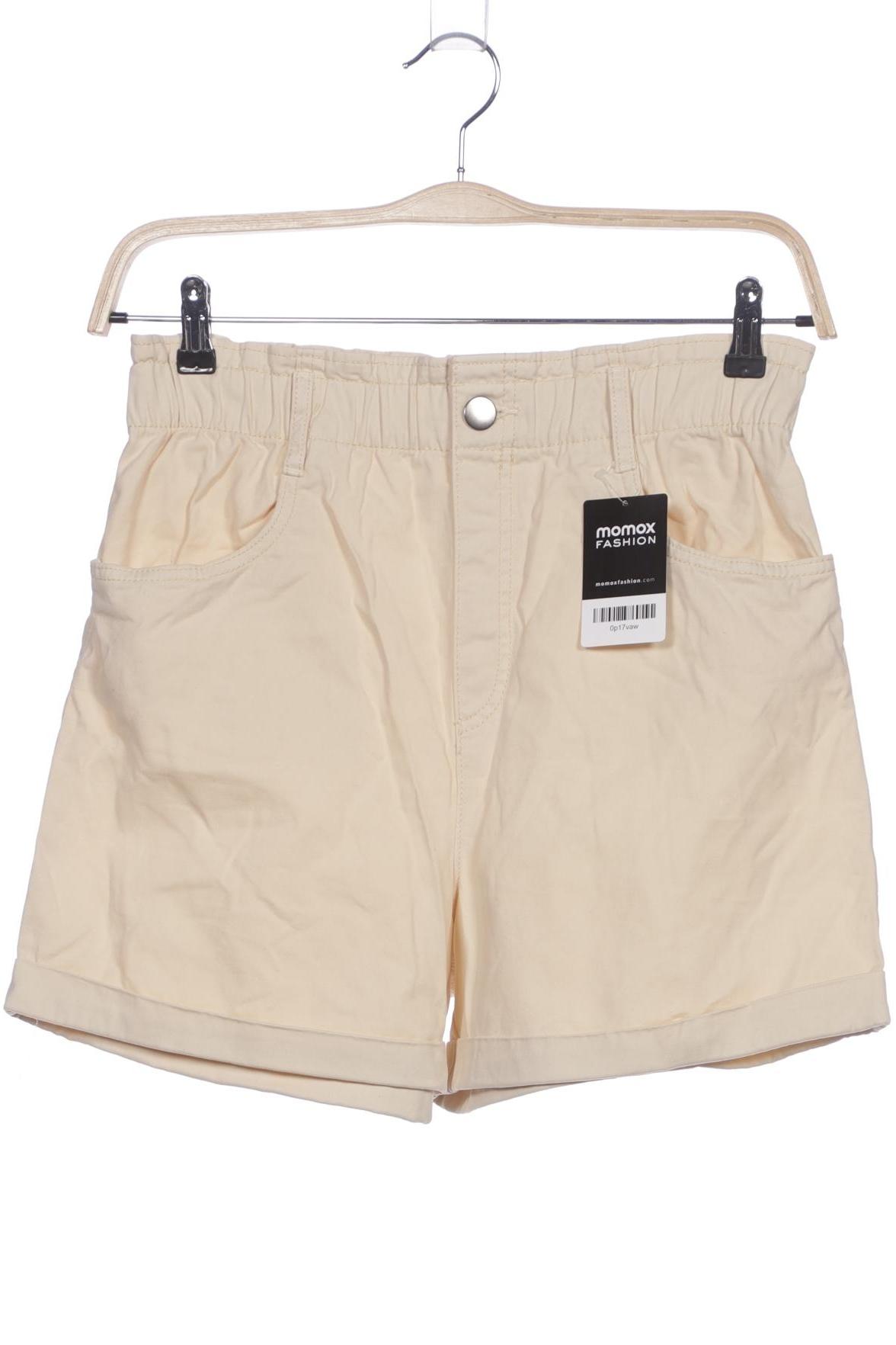 

H&M Damen Shorts, cremeweiß, Gr. 36