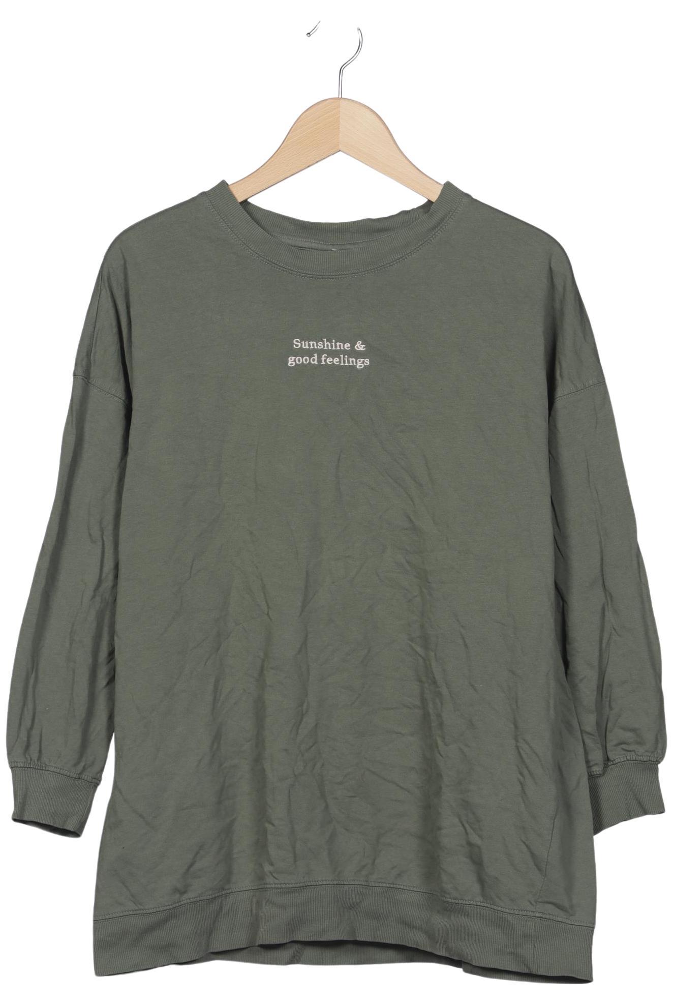 

H&M Damen Sweatshirt, grün, Gr. 38