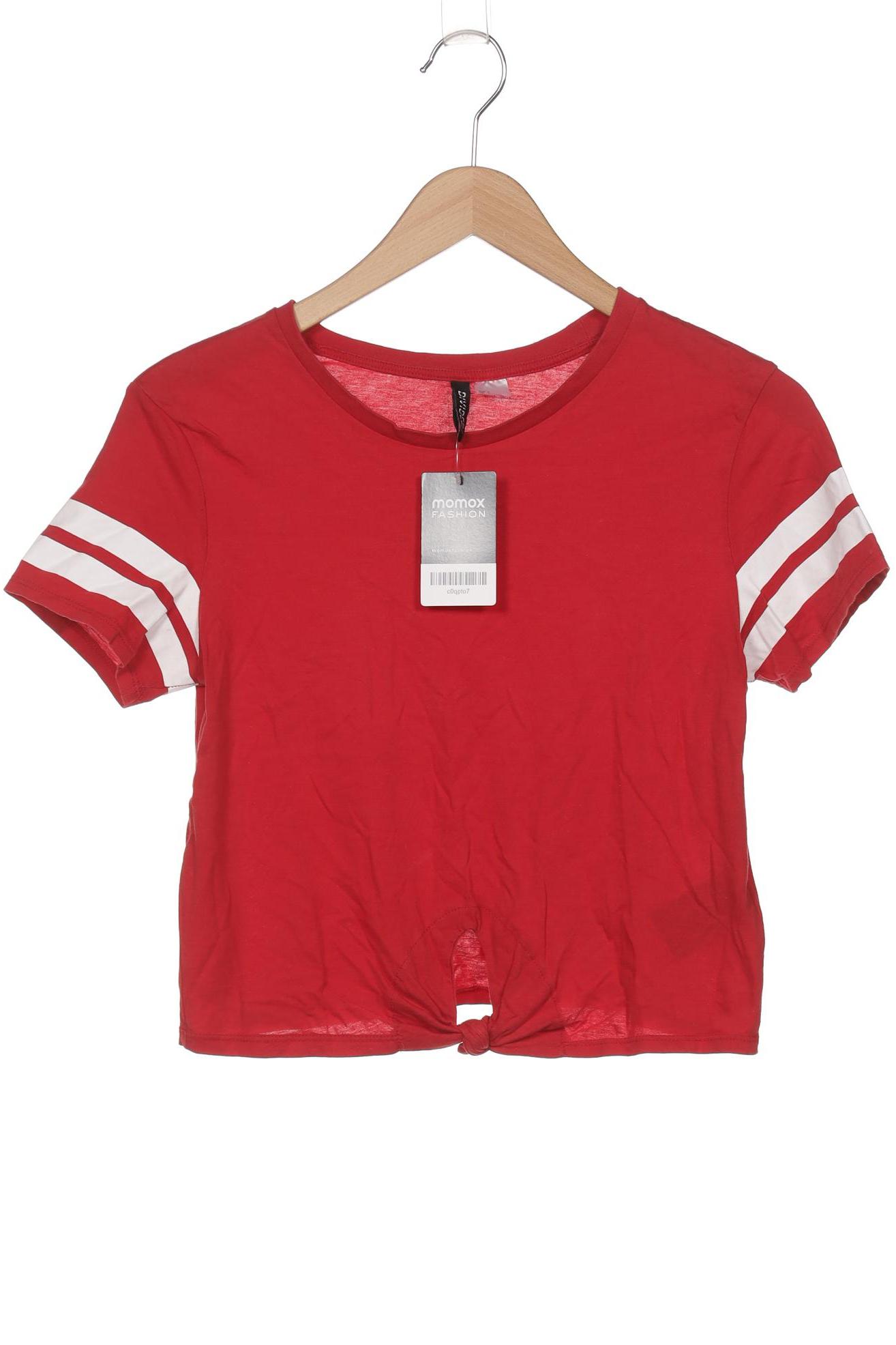 

H&M Damen T-Shirt, rot, Gr. 36