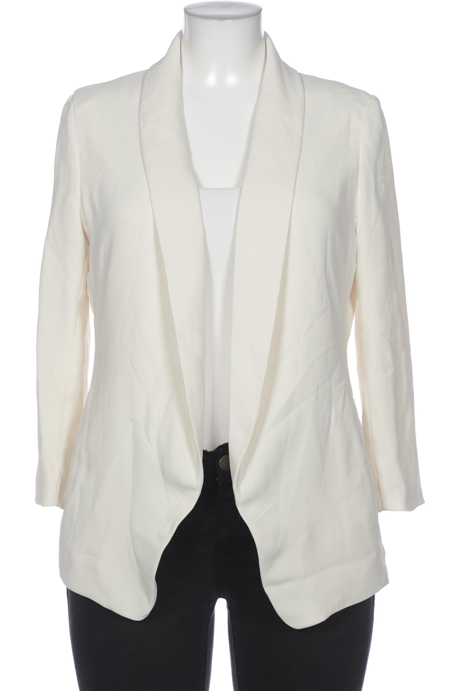 

H&M Damen Blazer, cremeweiß, Gr. 44