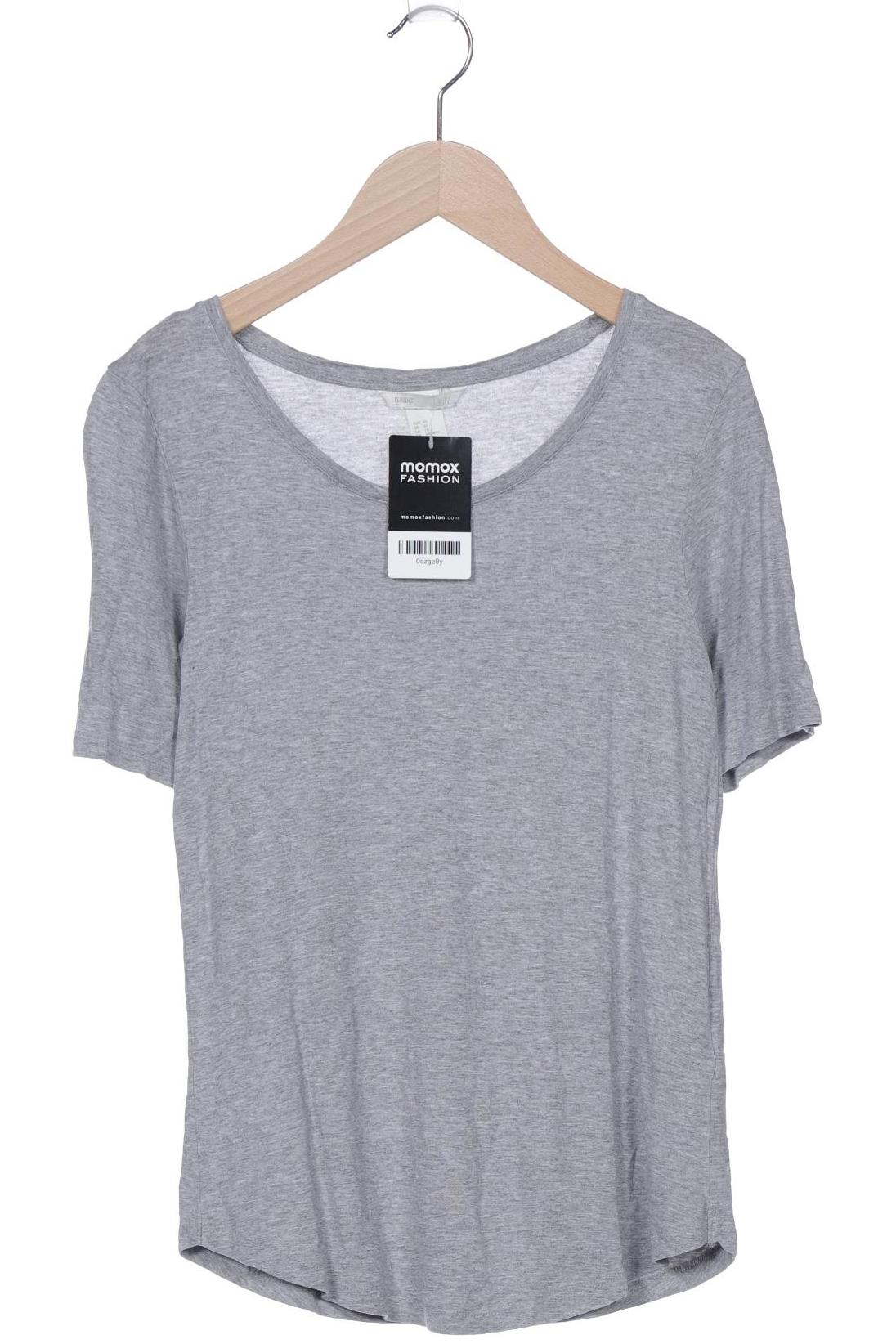 

H&M Damen T-Shirt, grau, Gr. 34