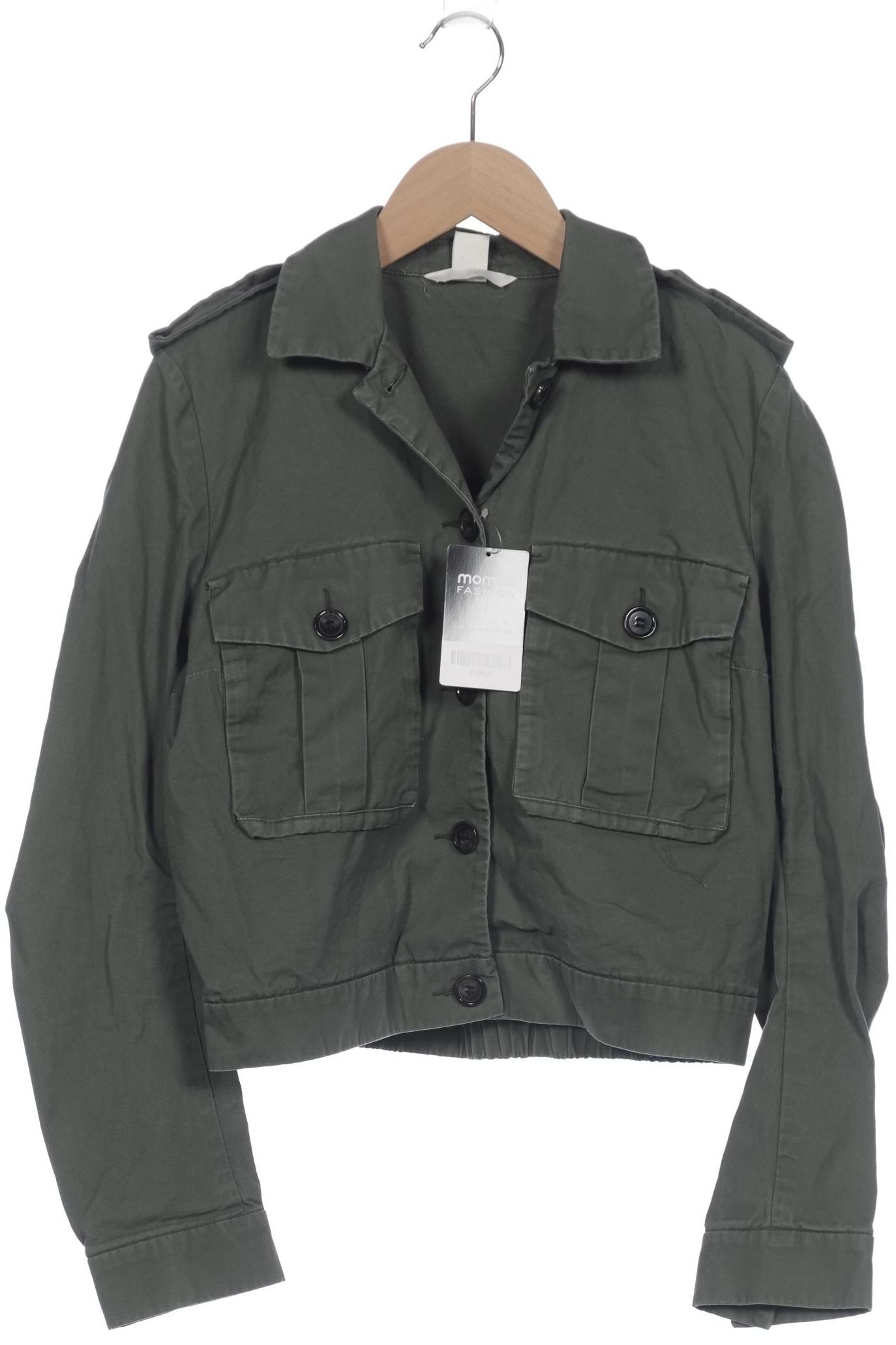 

H&M Damen Jacke, grün, Gr. 36