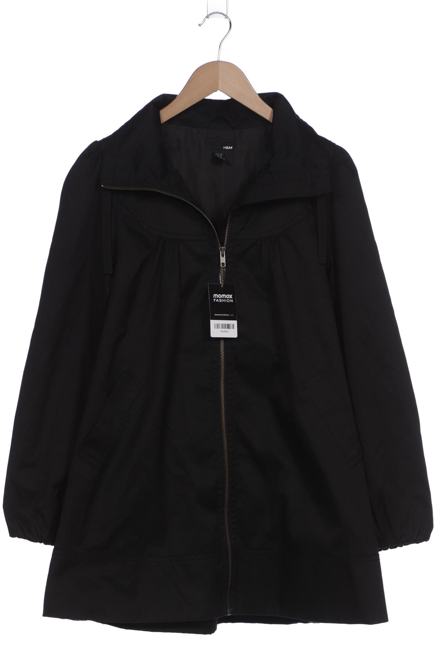 

H&M Damen Mantel, schwarz, Gr. 40